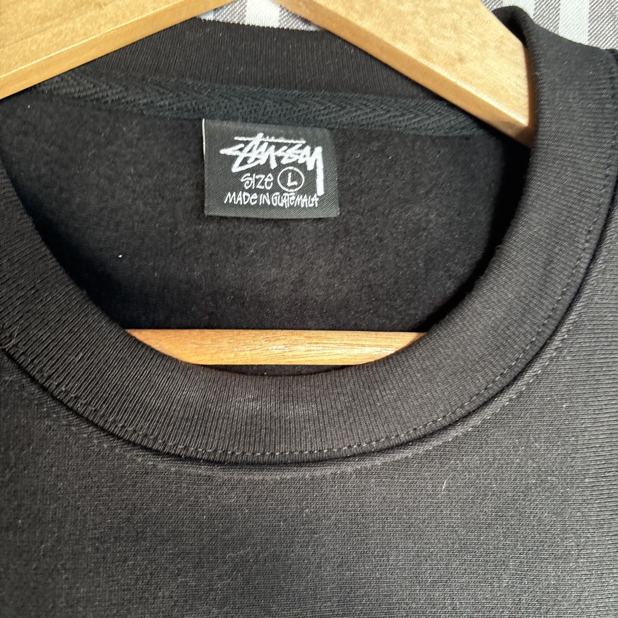 Stussy BLACK STUSSY CREWNECK *WORN ONCE* Size US L / EU 52-54 / 3 - 2 Thumbnail
