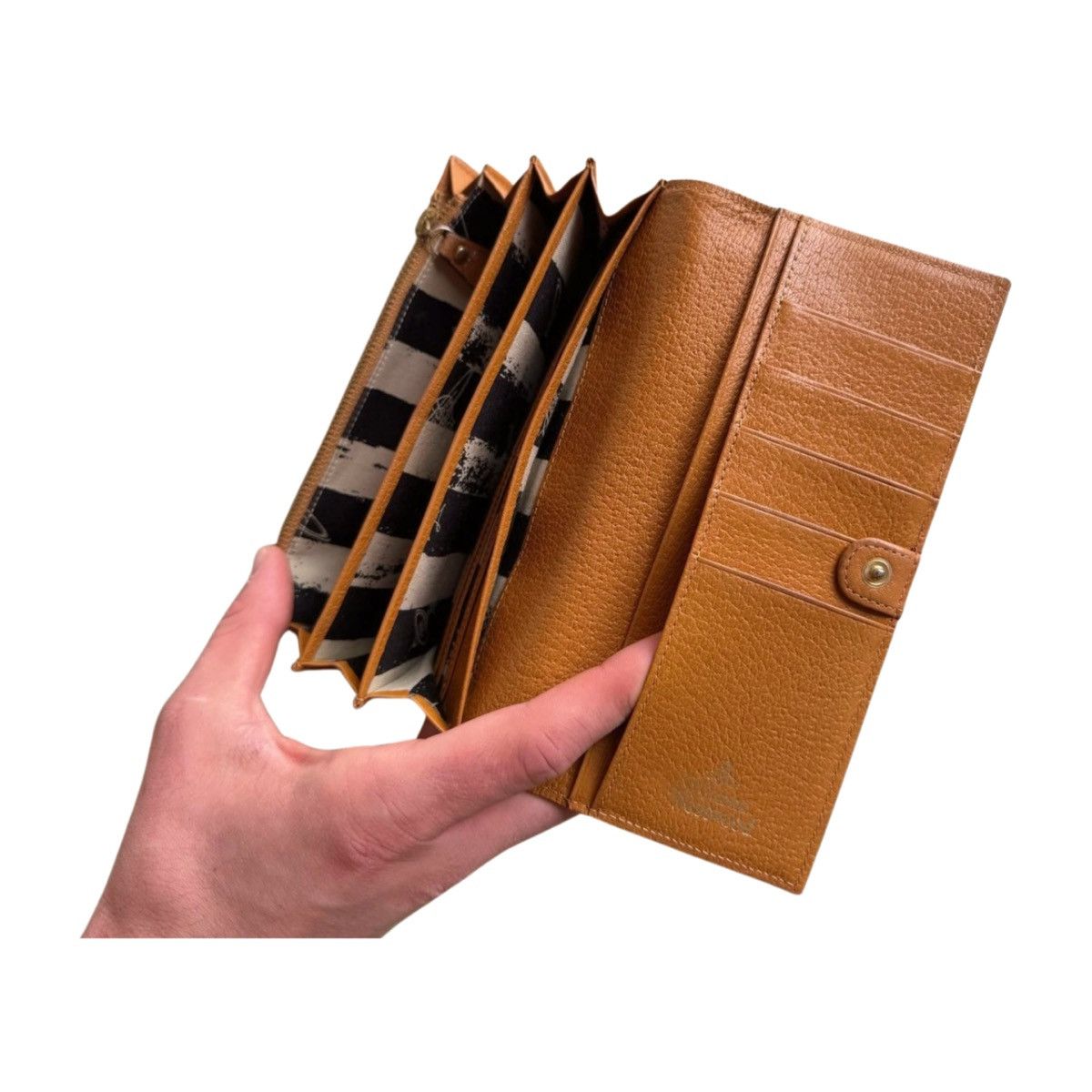 Vivienne Westwood Vintage Vivienne Westwood Tan Orb Long Wallet Size ONE SIZE - 7 Thumbnail