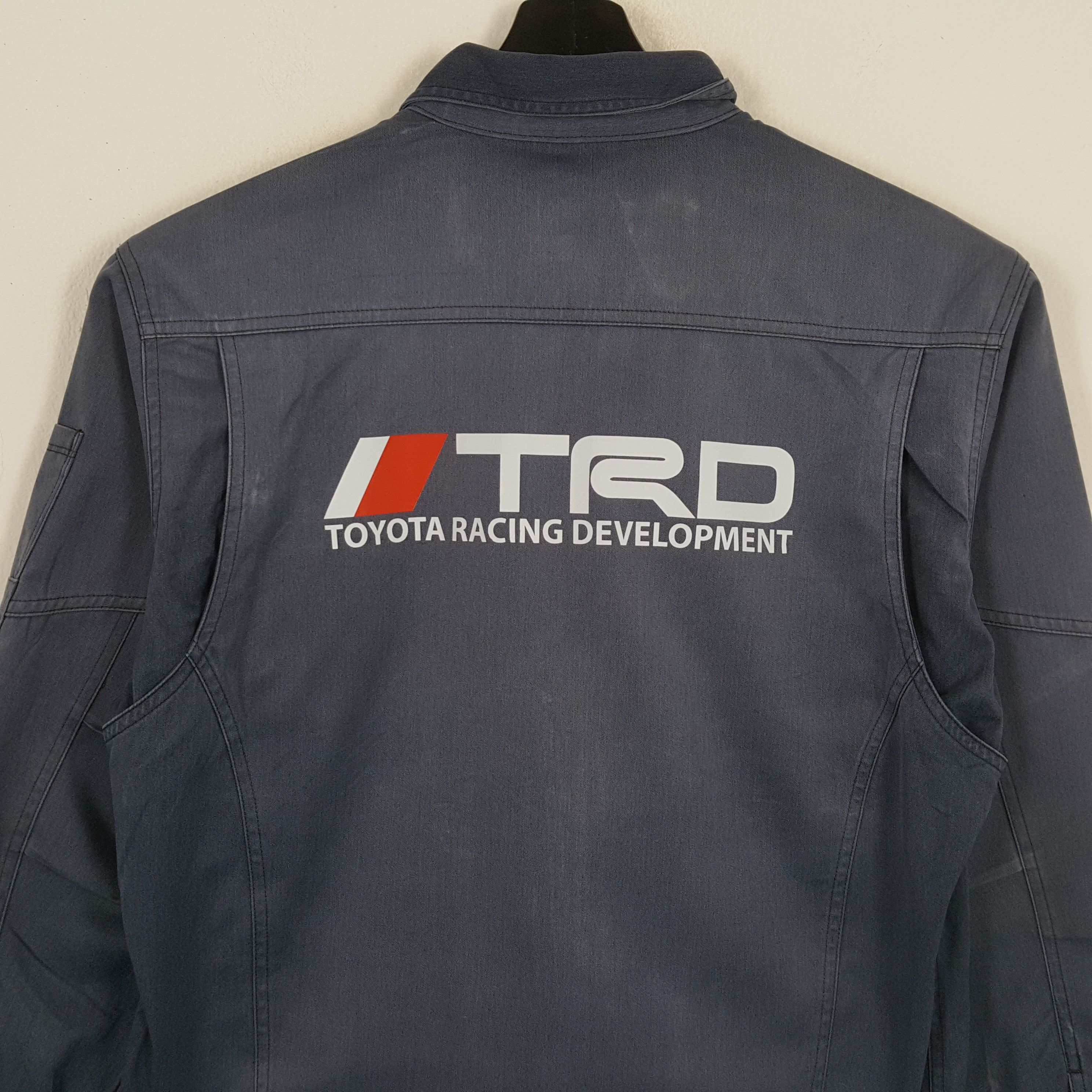 Japanese Brand × Vintage TRD TOYOTA RACING Japanese Motorsports Custom Art Jacket Size US M / EU 48-50 / 2 - 2 Thumbnail