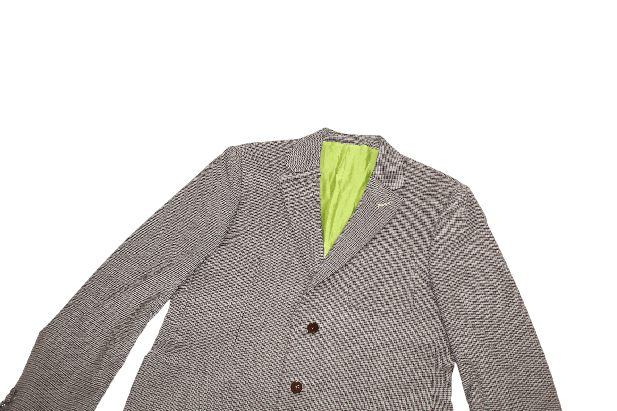 Other Circle Of Gentlemen Classic Houndstooth Blazer Satin Lining Size US L / EU 52-54 / 3 - 10 Thumbnail