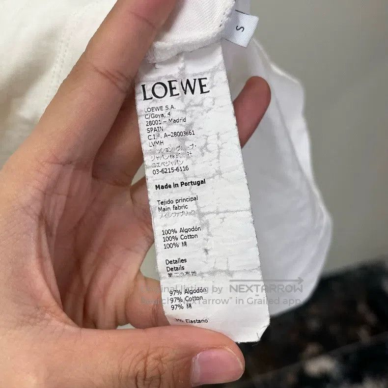 Loewe Loewe White Window Display Oil Painting Print Short Sleeve Size US S / EU 44-46 / 1 - 7 Thumbnail