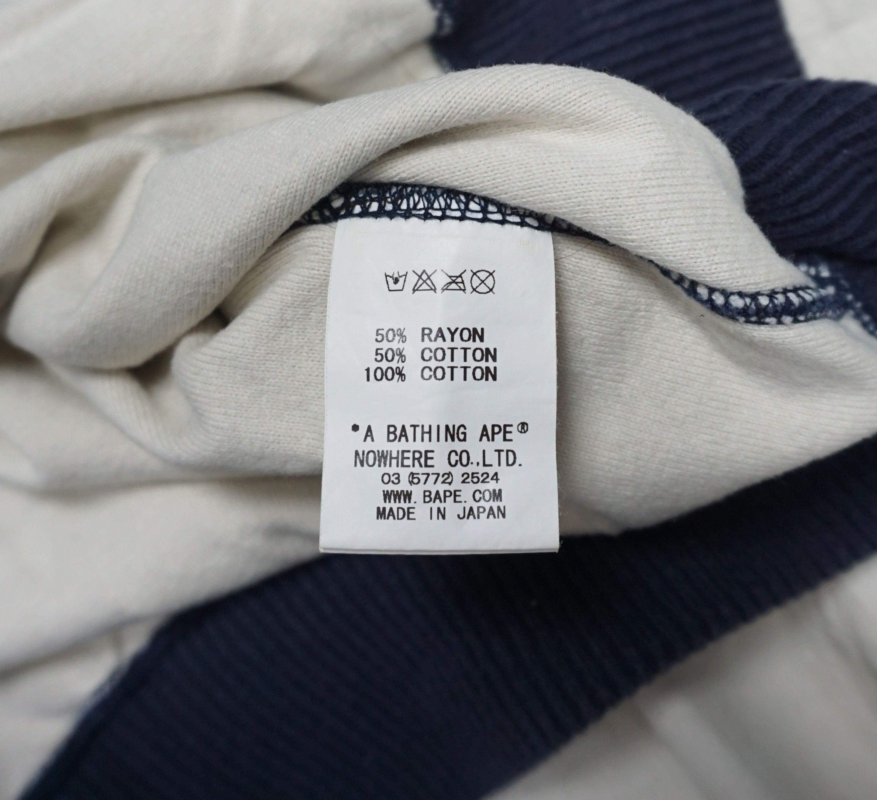 Bape × Vintage A Bathing Ape Classic Sweater 93 Size US L / EU 52-54 / 3 - 5 Thumbnail