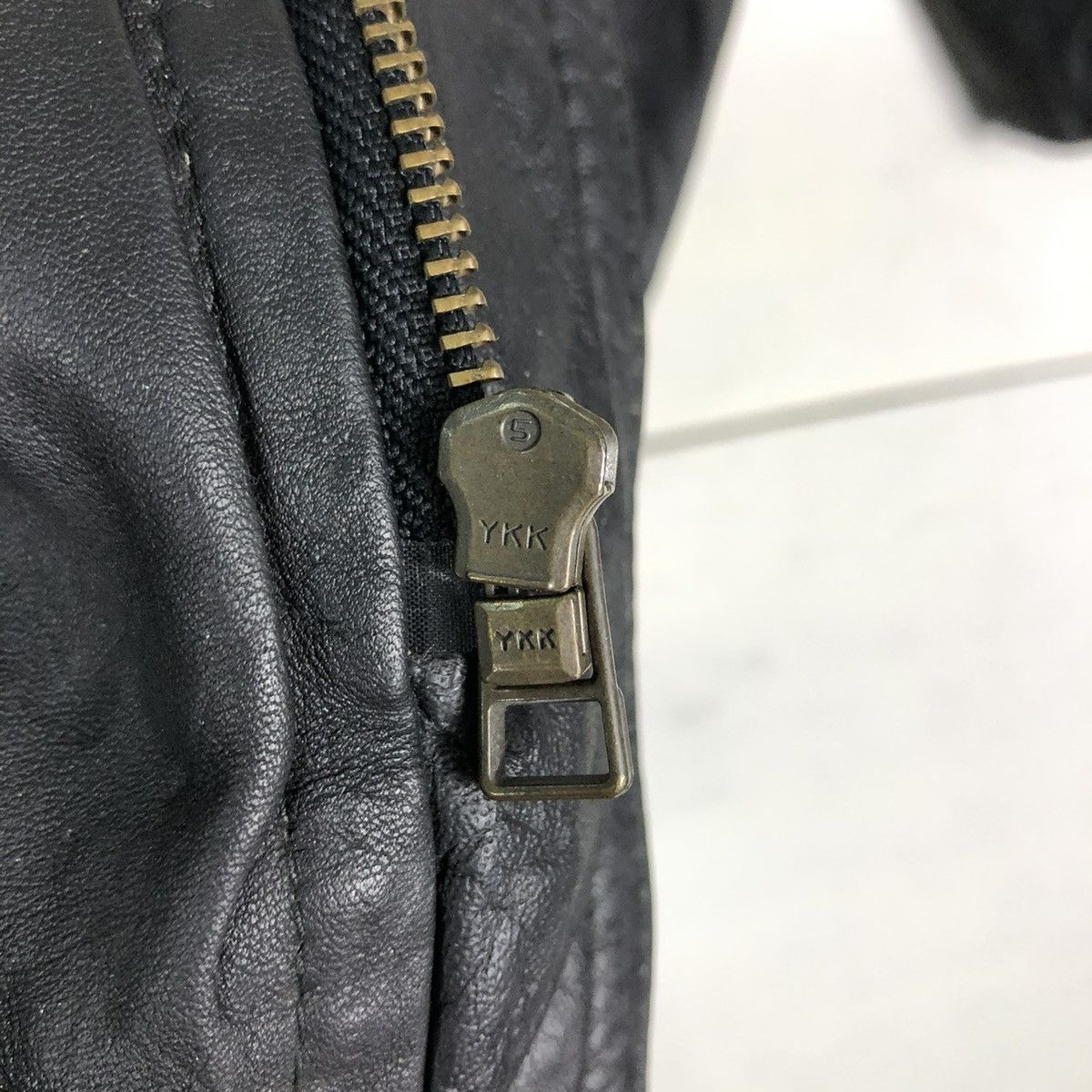 Japanese Brand 🔥VINTAGE BIKER LEATHER JACKET RACER DURANTE JAPAN Size US M / EU 48-50 / 2 - 17 Thumbnail