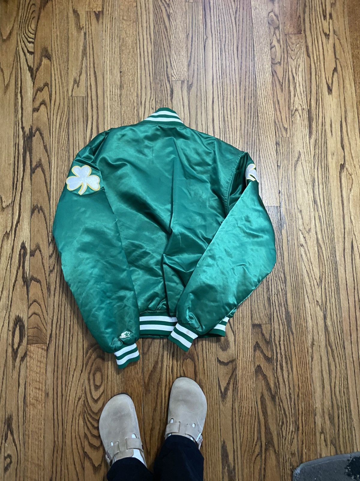 Starter Vintage starter boston celtics jacket Size US XL / EU 56 / 4 - 2 Thumbnail