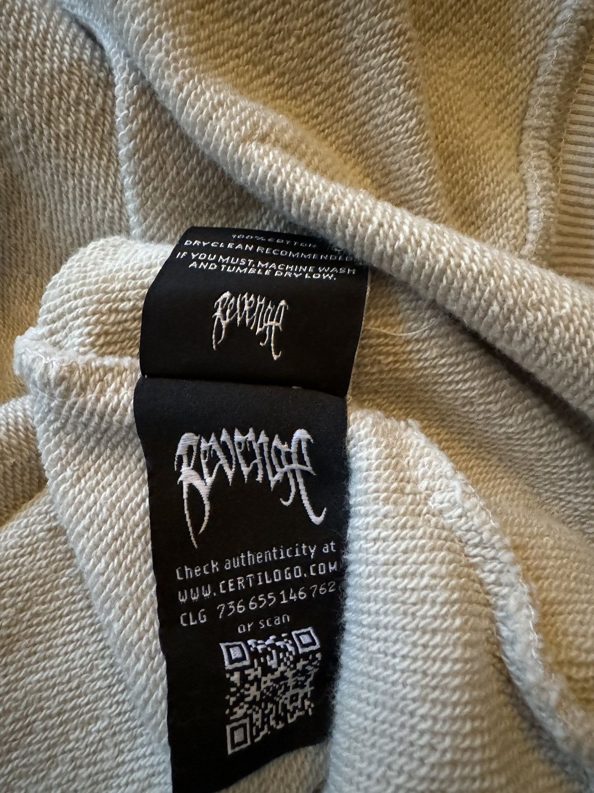 Revenge Revenge XXXTentacion Mugshot Hoodie Cement Size US XXL / EU 58 / 5 - 9 Thumbnail