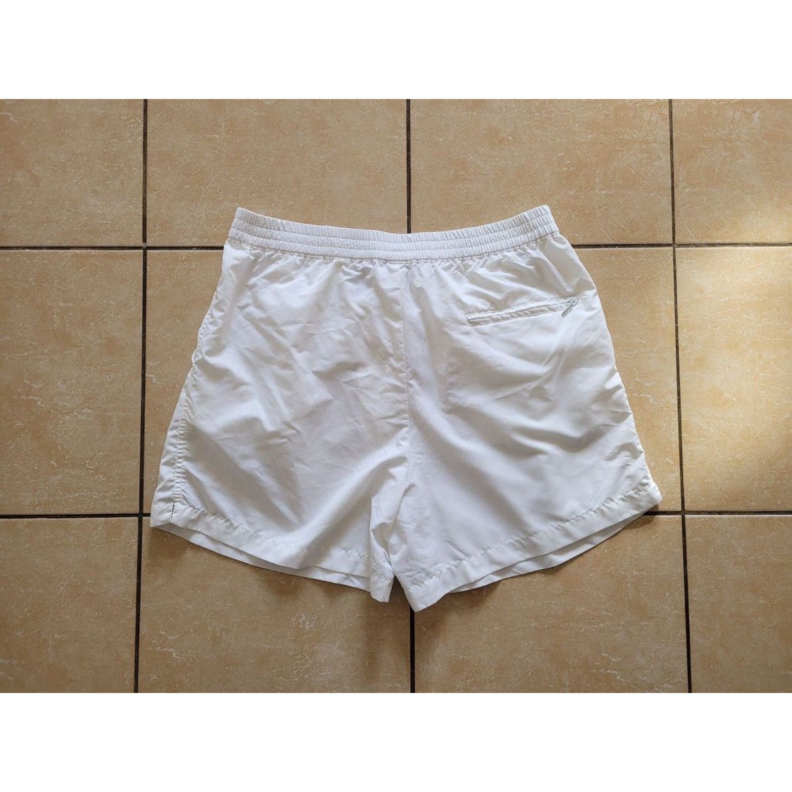 Nike Nike Vintage 90s Block Tag Nylon Shorts Size US 32 / EU 48 - 2 Thumbnail
