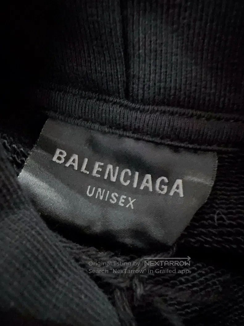 Balenciaga Balenciaga 3B Splatter Hooded Sweatshirt Size US L / EU 52-54 / 3 - 5 Thumbnail