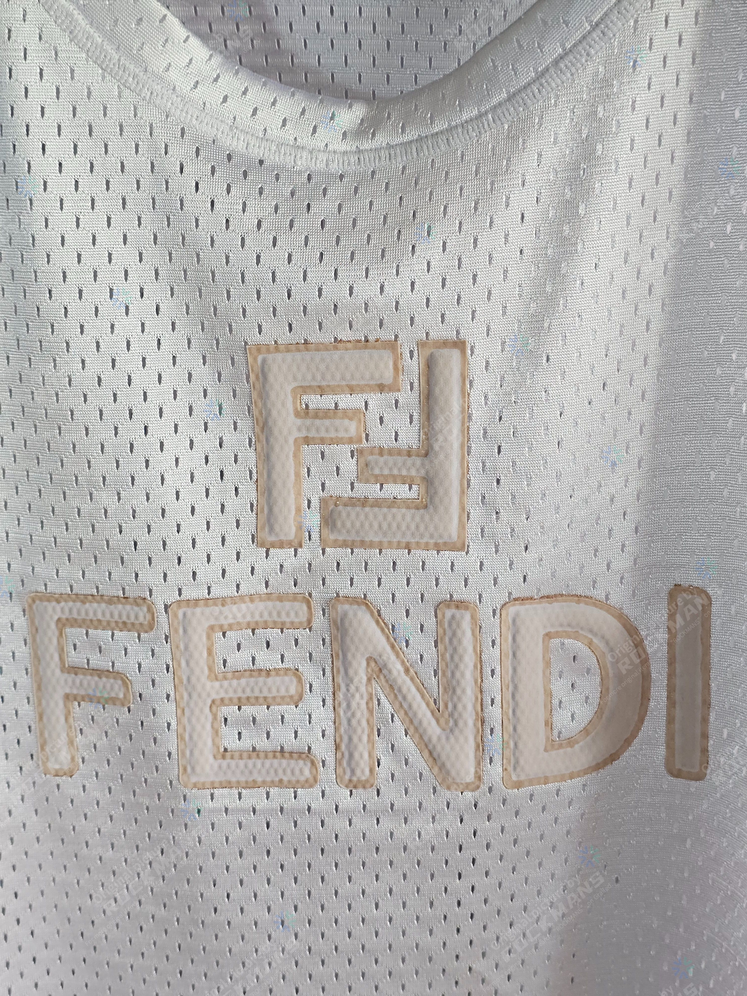Fendi Fendi Unisex Openwork Tank Vest Size 40 Size L / US 10 / IT 46 - 2 Thumbnail