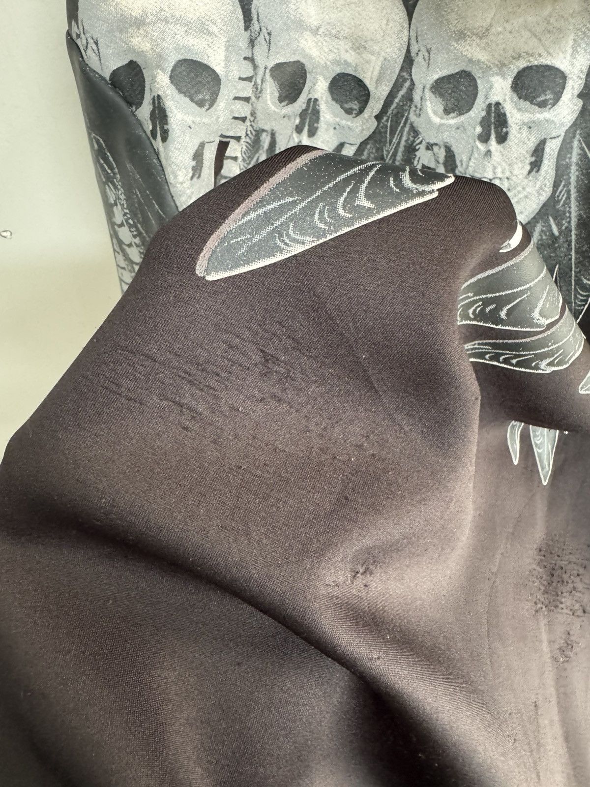 Japanese Brand NEWABM HOMME WING SKULLS ZIP HOODIE LIKE IFSIXWASNINE STYLE Size US L / EU 52-54 / 3 - 6 Thumbnail