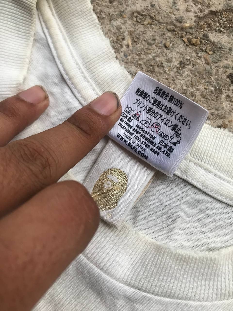 Bape A Bathing Ape Distresses Size US M / EU 48-50 / 2 - 5 Thumbnail