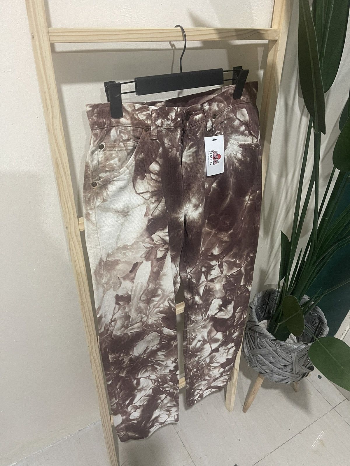 Lee RARE ! Lee Tye Dye Denim Pant Size US 29 - 3 Thumbnail