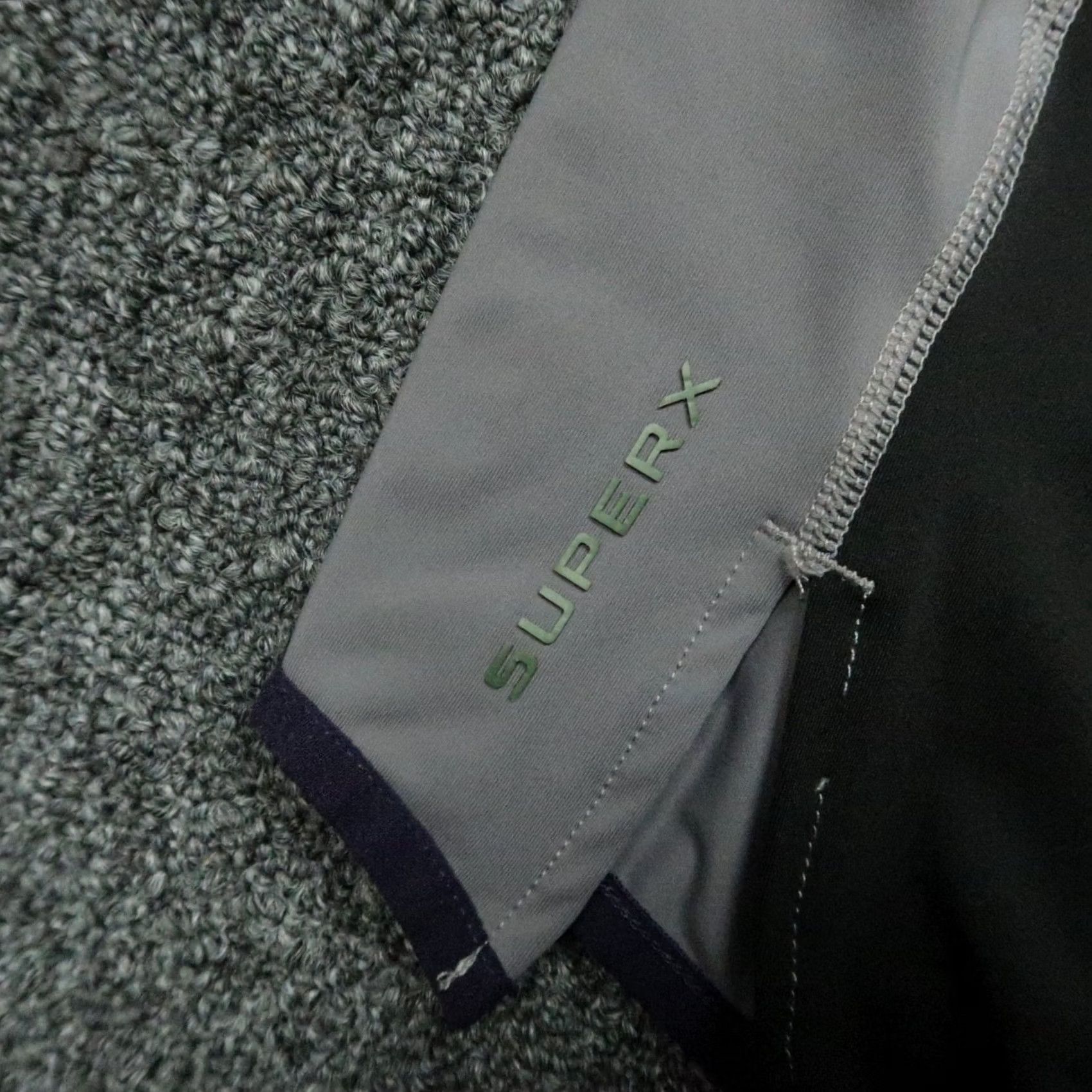 Vintage SuperX Shirt Mens Medium Gray Green Long Sleeve Compression Hulk Banner Shirt Size US M / EU 48-50 / 2 - 4 Thumbnail