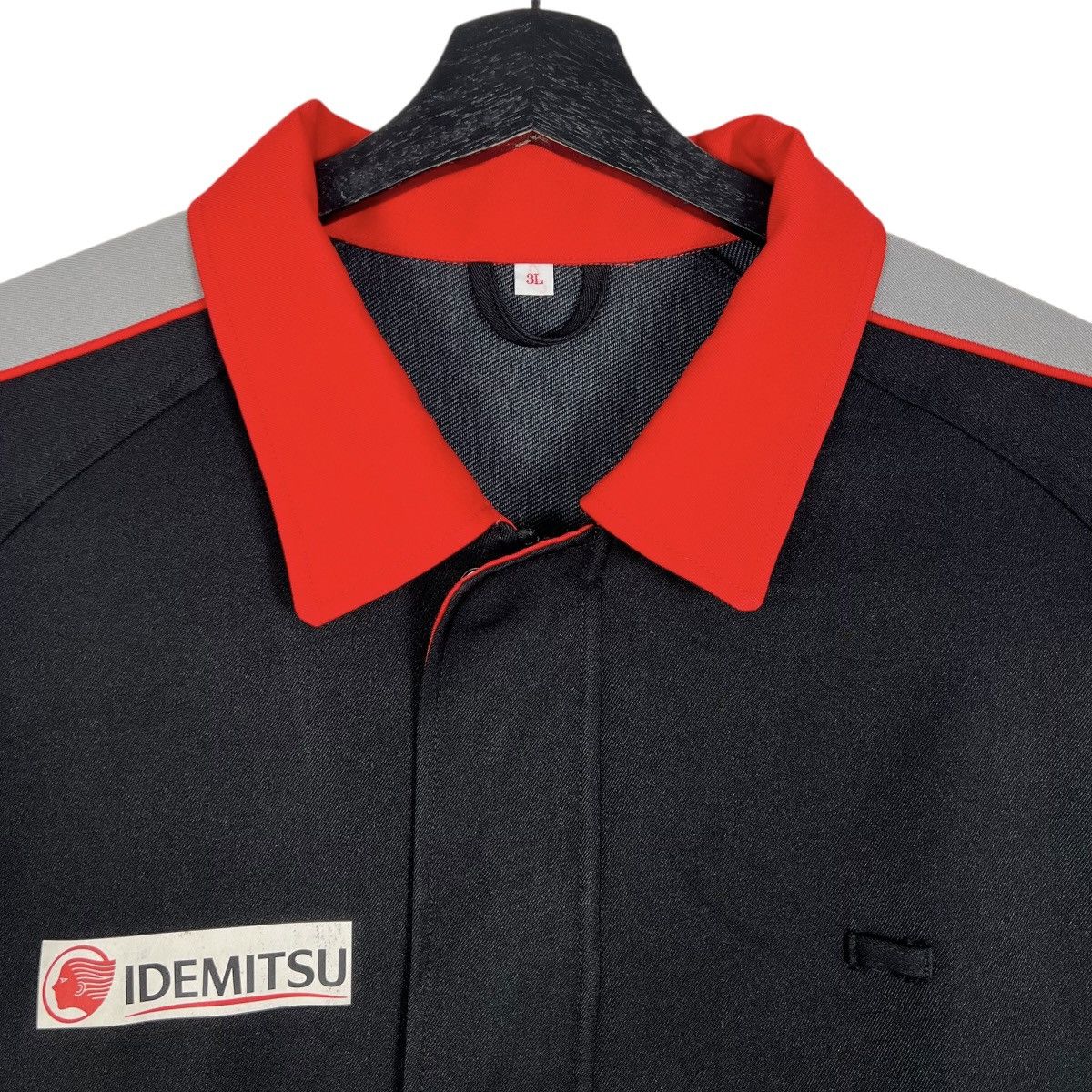 Japanese Brand Vintage Idemitsu Racing Oil Work Jacket Size US L / EU 52-54 / 3 - 3 Thumbnail