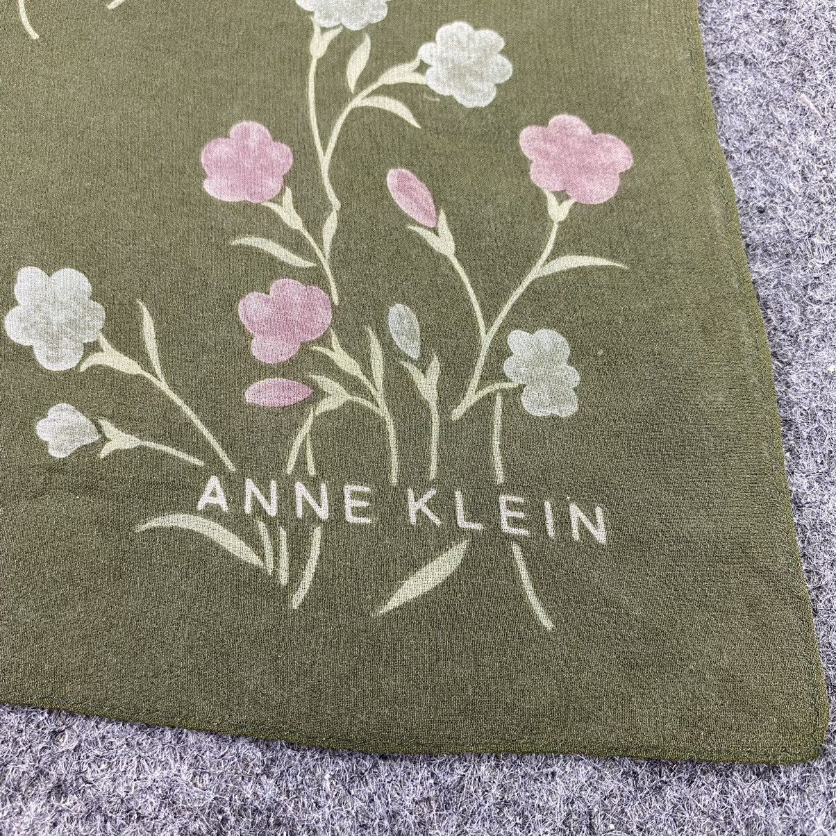 Anne Klein × Vintage Anne Klein Handkerchief / Bandana / Neckerchief-B510 Size ONE SIZE - 6 Thumbnail