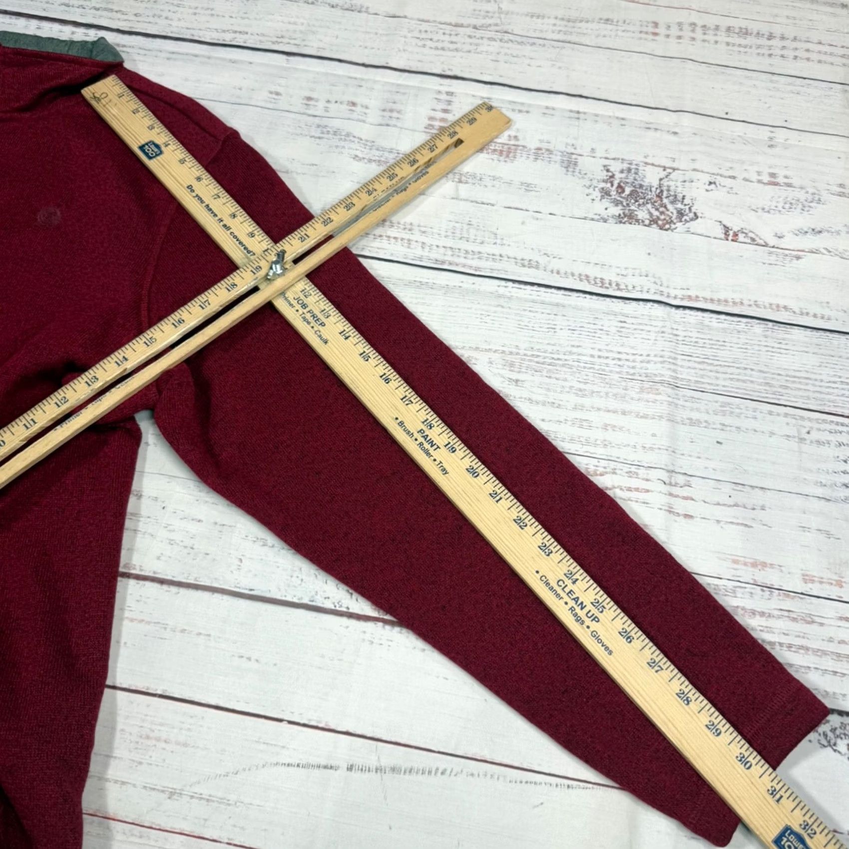 Wrangler Wrangler Mens George Strait 1/4 Zip Fleece Pullover L Red Sweatshirt Long Sleeve Size US L / EU 52-54 / 3 - 3 Thumbnail