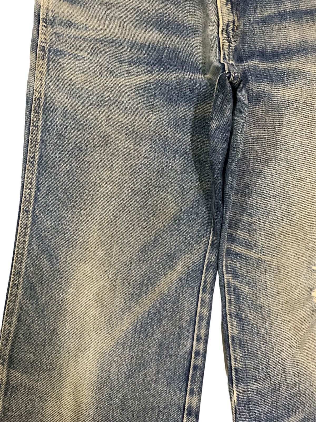 Johnbull Vintage Japanede Brand Kojima Mud Wash Baggy Ripped Jeans Size US 31 - 6 Thumbnail