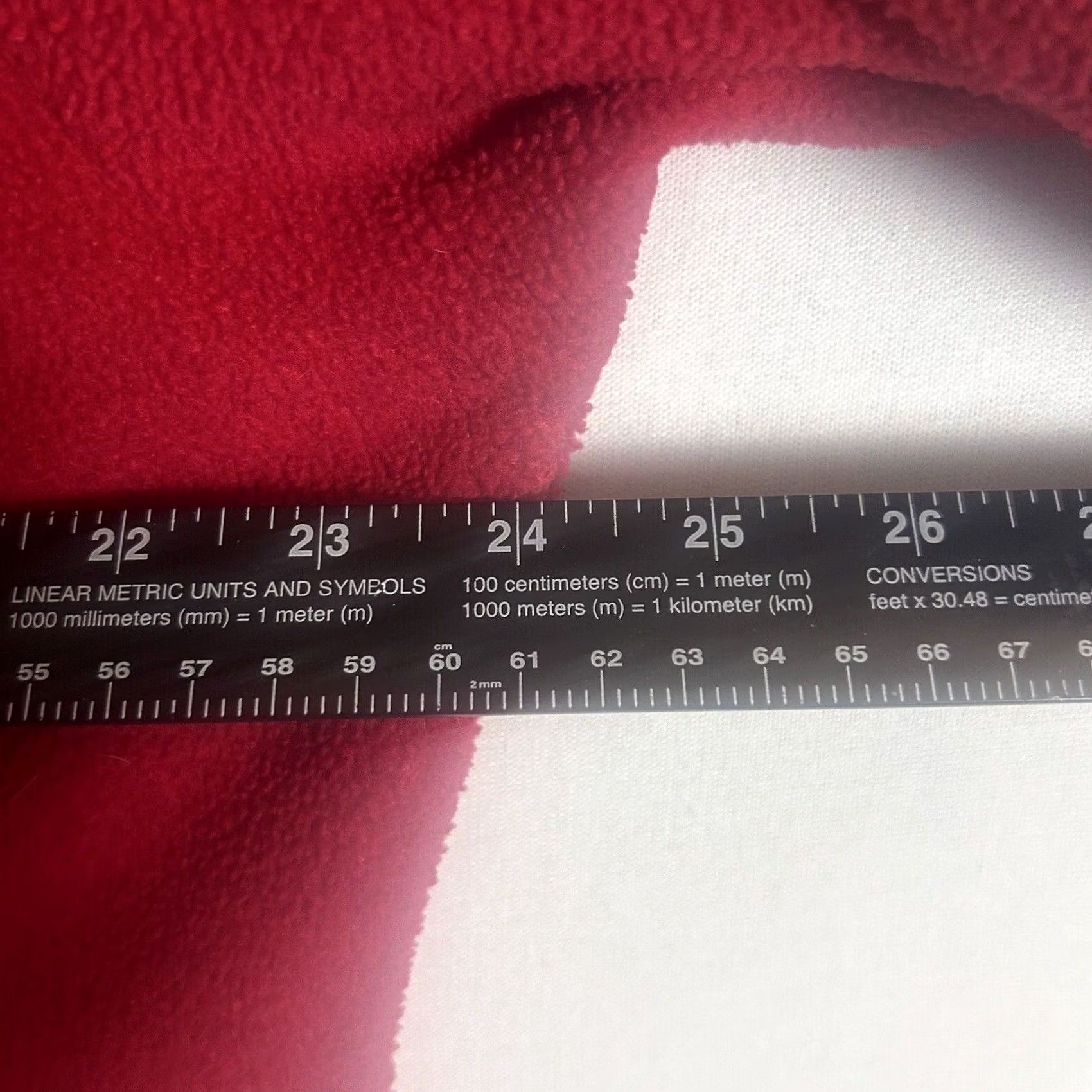 Vintage VINTAGE Canadian Fleece Wear Womens Fleece Full Zip Hoodie Red 1X Zip Hoodie Long Sleeve Solid Winter Outwear Womens Size XL / US 12-14 / IT 48-50 - 4 Thumbnail