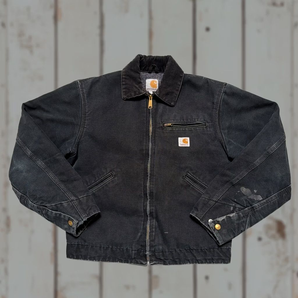 Carhartt × Vintage Carhartt Detroit Jacket J43 HTG Size L made in