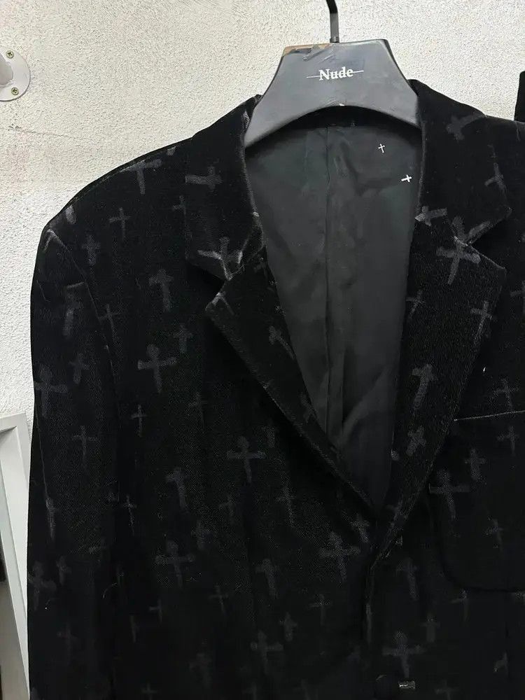 Undercover Undercover 02AW Velvet Blazer-2505 Size US L / EU 52-54 / 3 - 3 Thumbnail