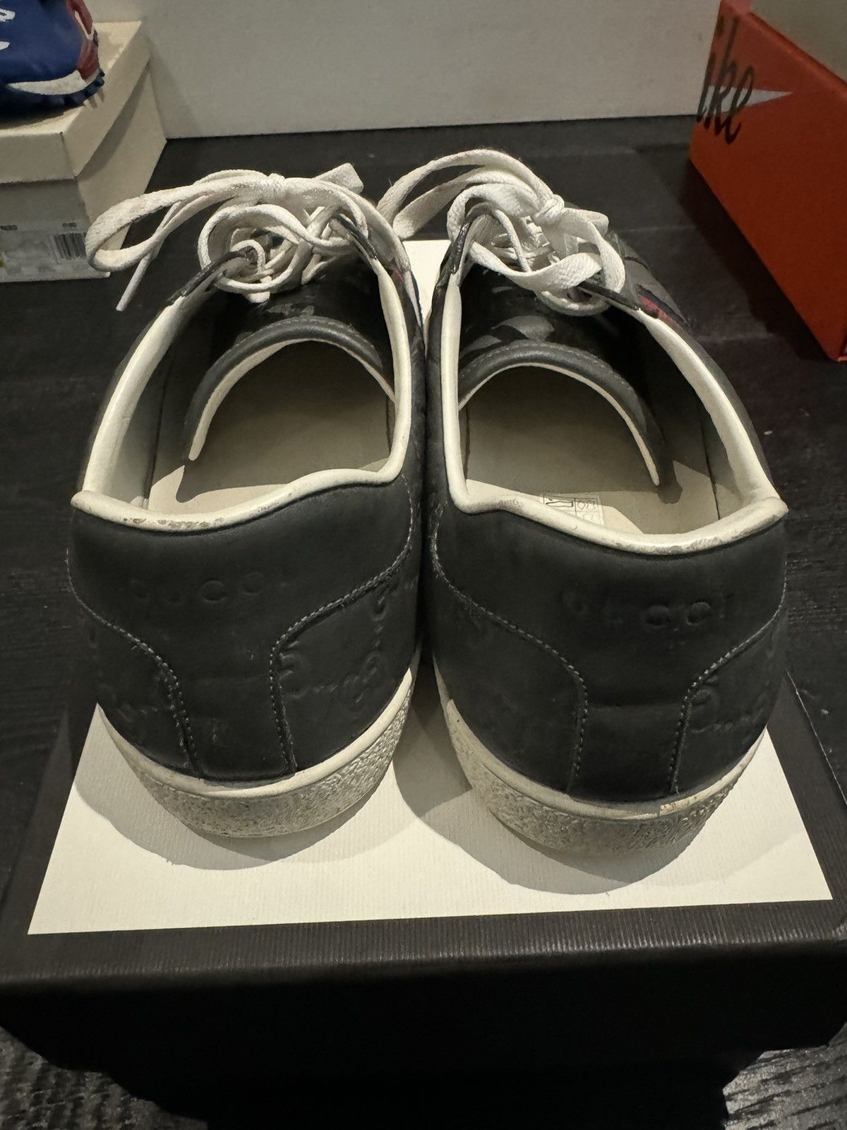 Gucci Gucci Lowtop Sneakers Grey Size US 10.5 / EU 43-44 - 5 Thumbnail