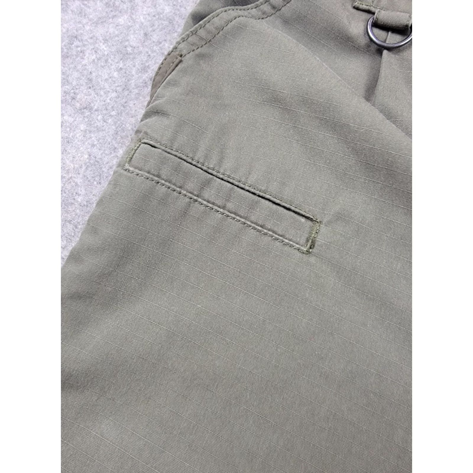 Vintage 5.11 Pants Mens 34x34 Green Taclite Pro Ripstop Regular Cargo Pocket Straight 34x34 USA Army 5.11 Tactical Mens Pants Size US 34 / EU 50 - 6 Thumbnail