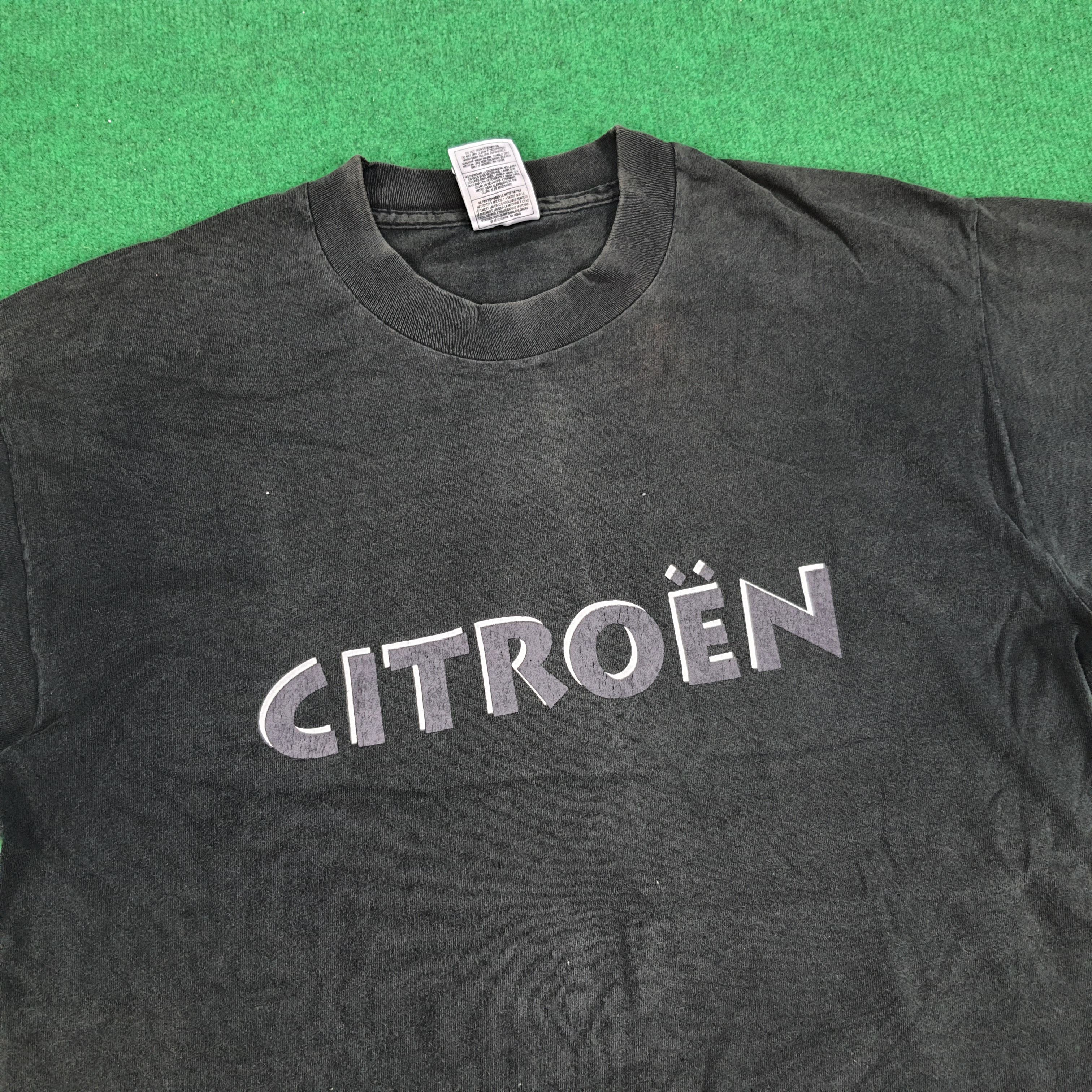 Vintage Vintage Citroen French Automobile Company Motorsports Tshirt Size US L / EU 52-54 / 3 - 2 Thumbnail