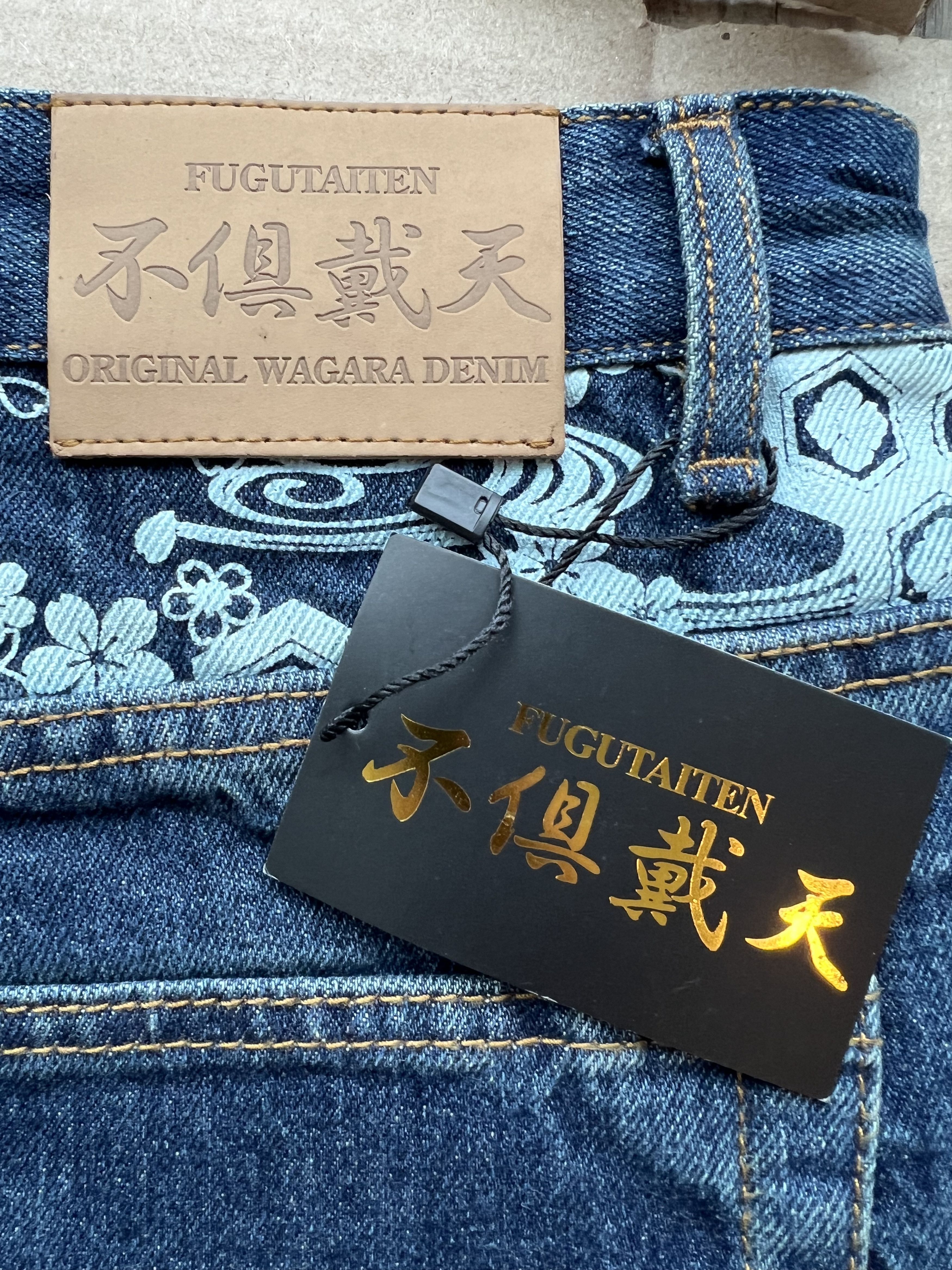 Japanese Brand FUGUTAITEN Embroidered Vintage Japenese Jeans Size US 40 / EU 56 - 9 Thumbnail