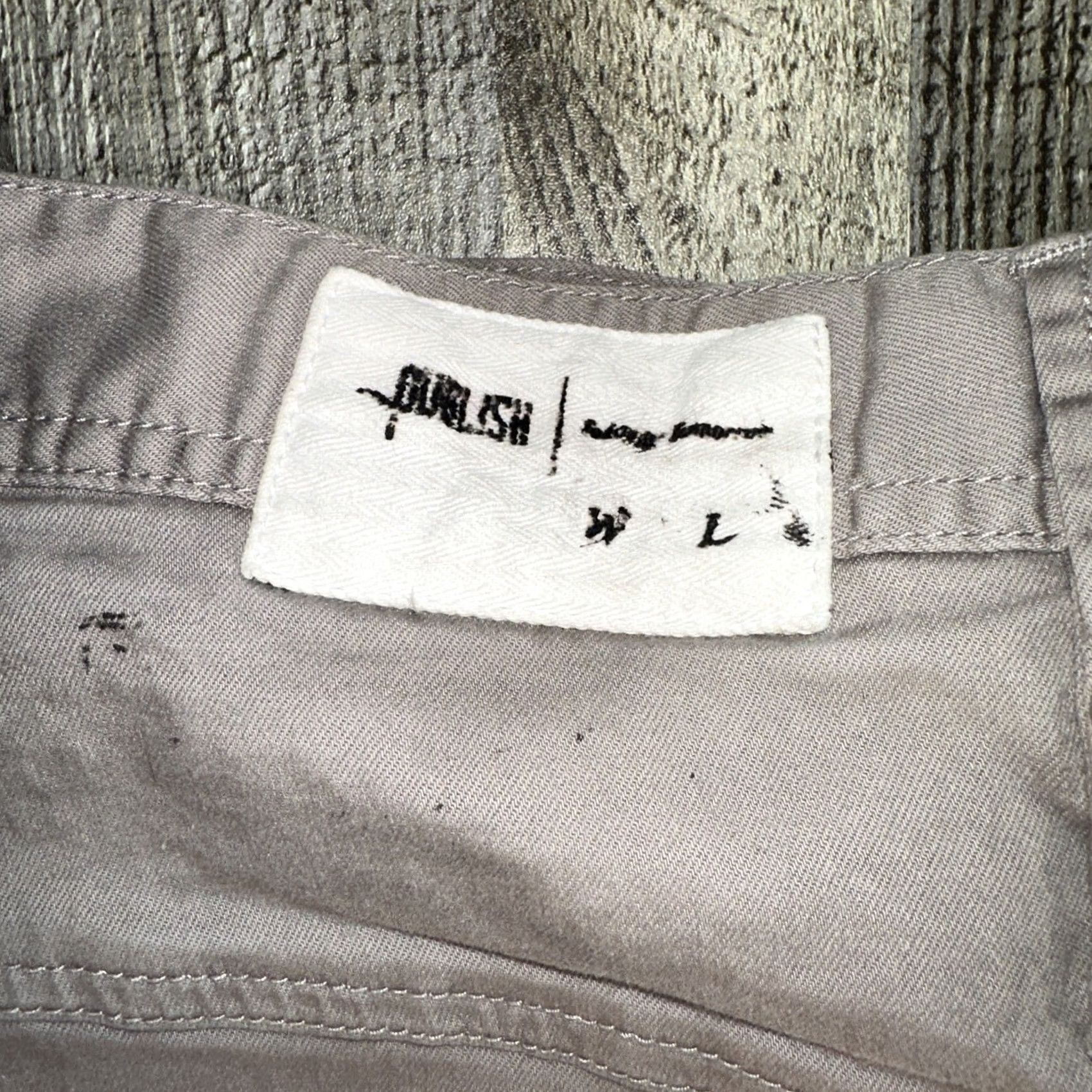 Vintage Publish Jeans 38x32 Stretchy Men's Jeans Gray Tapered Regular Inseam 32 Size US 38 / EU 54 - 2 Thumbnail