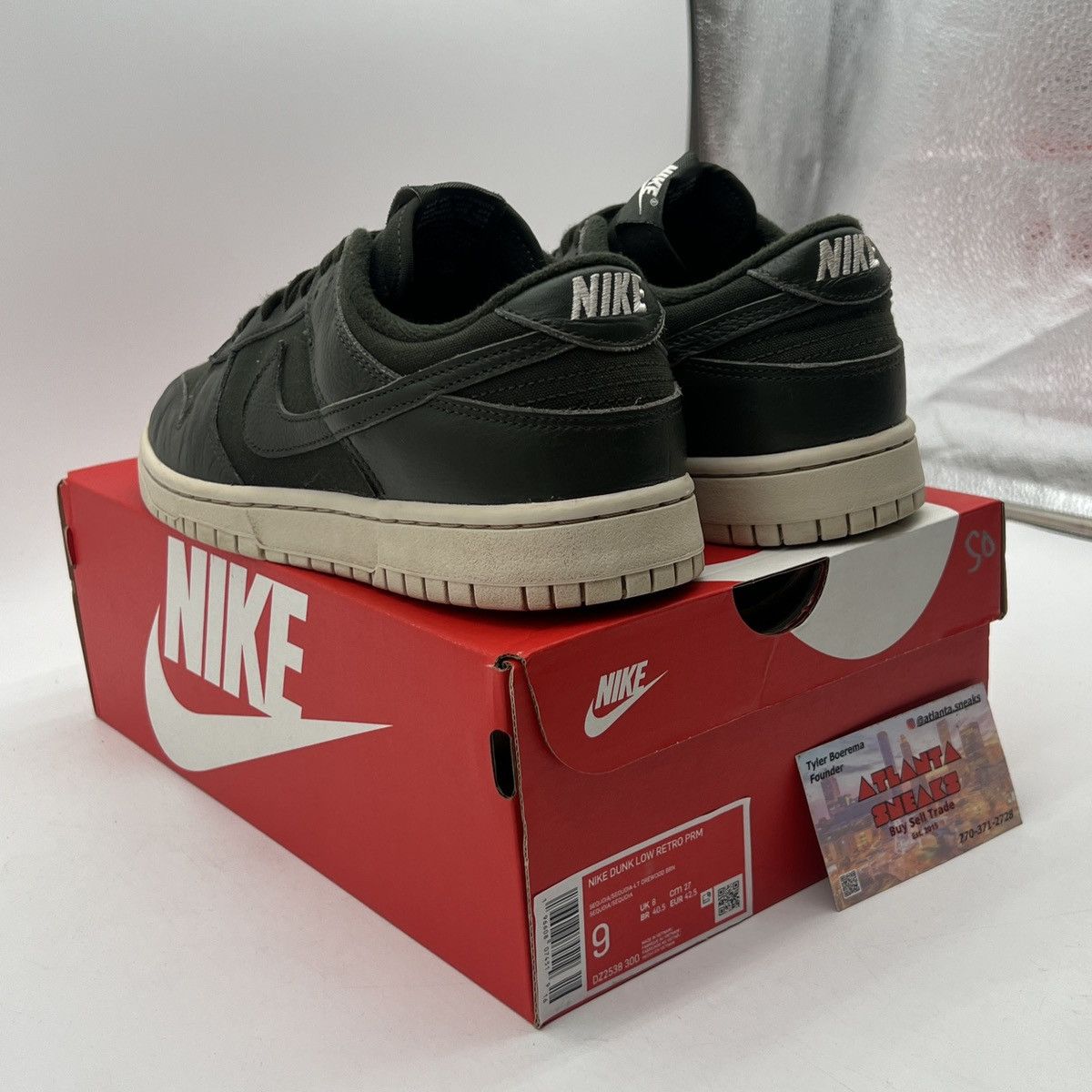 Nike Nike Dunk Low Sequoia Size US 9 / EU 42 - 4 Thumbnail