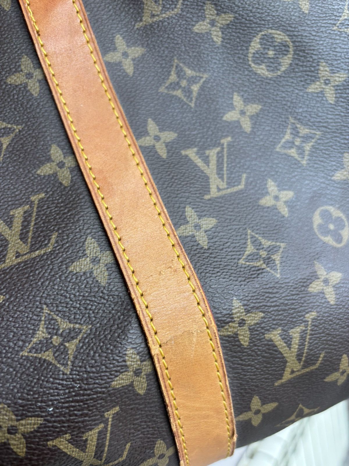 Louis Vuitton Louis Vuitton Keepall 50 Monogram Bag Size ONE SIZE - 16 Thumbnail