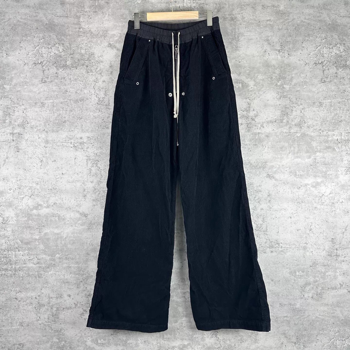 Rick Owens Rick Owens Jumbo Cargo Bela Waxed Baggy Pants | Grailed