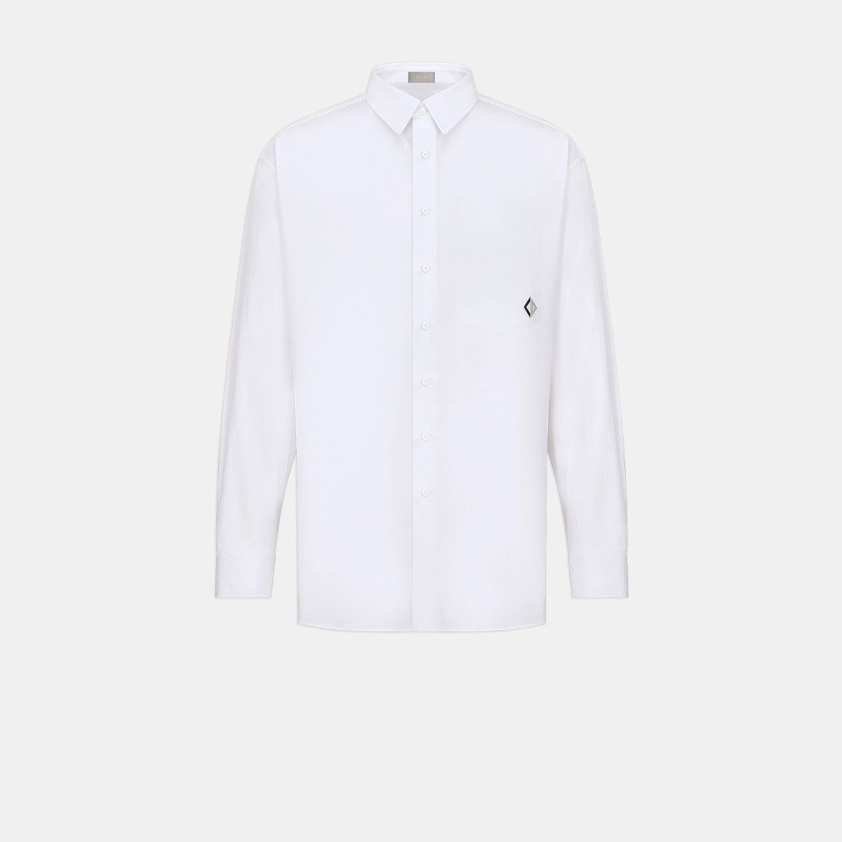 Dior o1bcso1str1224 CD Diamond Shirt in White Size US XL / EU 56 / 4 - 1 Thumbnail