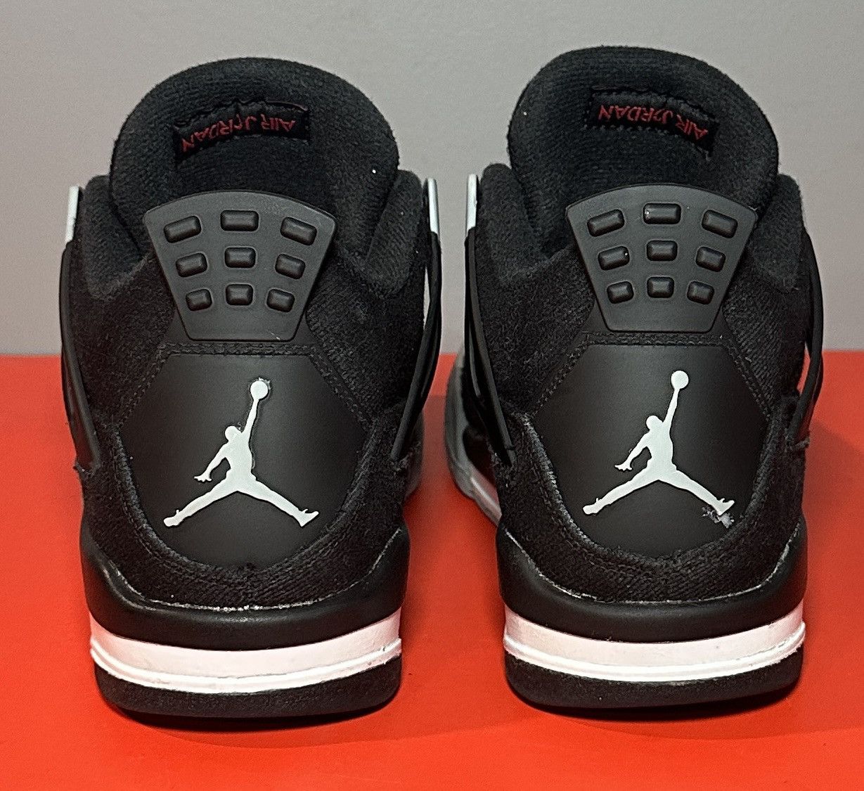 Jordan Brand Size 5 (GS) - Jordan 4 Retro SE Black Canvas Size US 5 / EU 37 - 5 Thumbnail