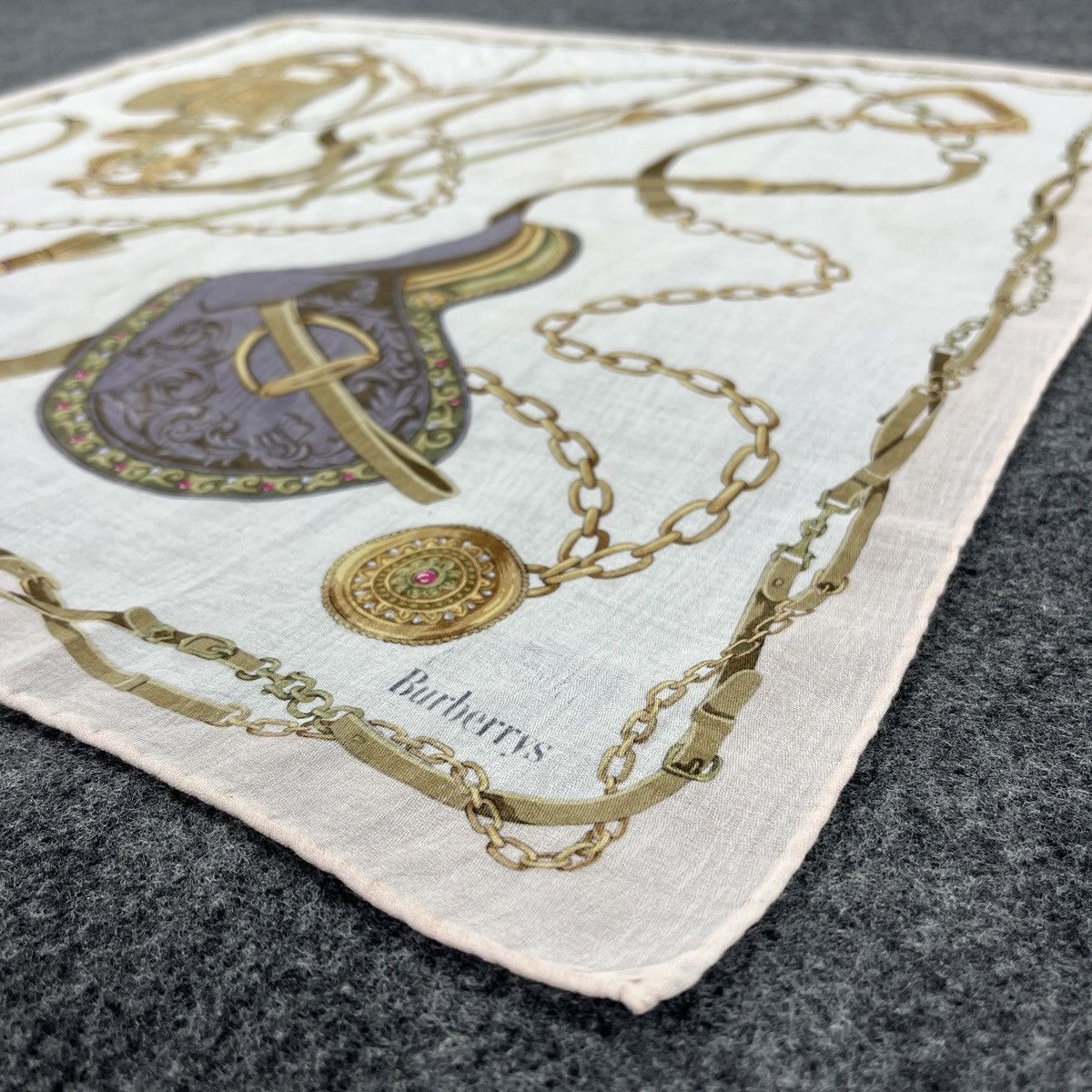 Burberry Vintage Burberrys Handkerchief / Bandana / Neckerchief B253 Size ONE SIZE - 6 Thumbnail