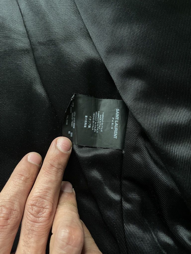 Hedi Slimane × Saint Laurent Paris Saint Laurent SS15 L01 Lamb Leather Perfecto Biker Jacket Size US S / EU 44-46 / 1 - 5 Thumbnail