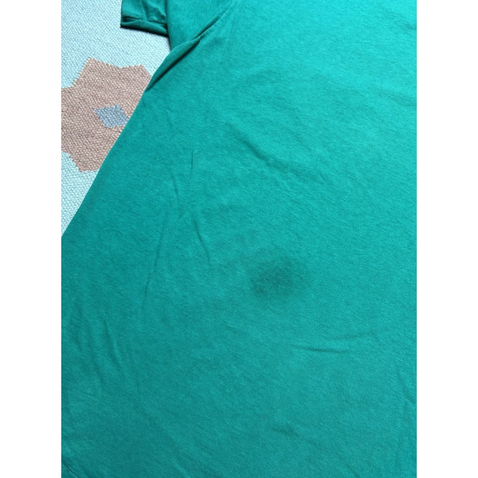 Fruit Of The Loom VINTAGE 80s Fruit of the Loom T-Shirt Pocket Blue XL Men Size US XL / EU 56 / 4 - 7 Thumbnail