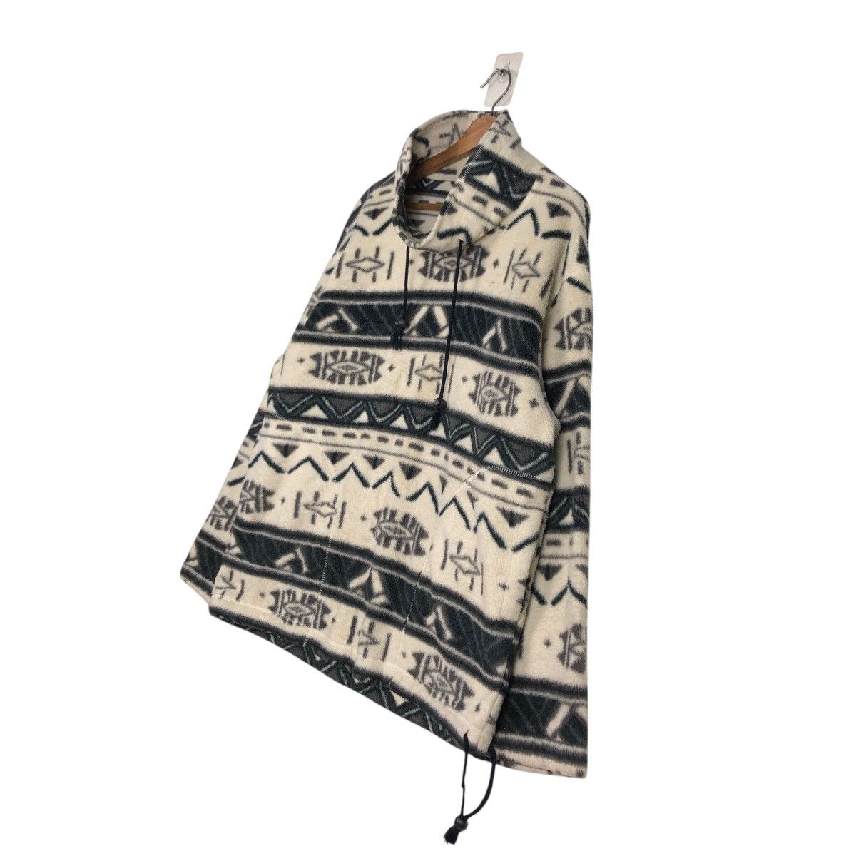 Japanese Brand Vintage Navajo Native Aztec Design Fleece Ksfc Issey Miyake Size US M / EU 48-50 / 2 - 3 Thumbnail