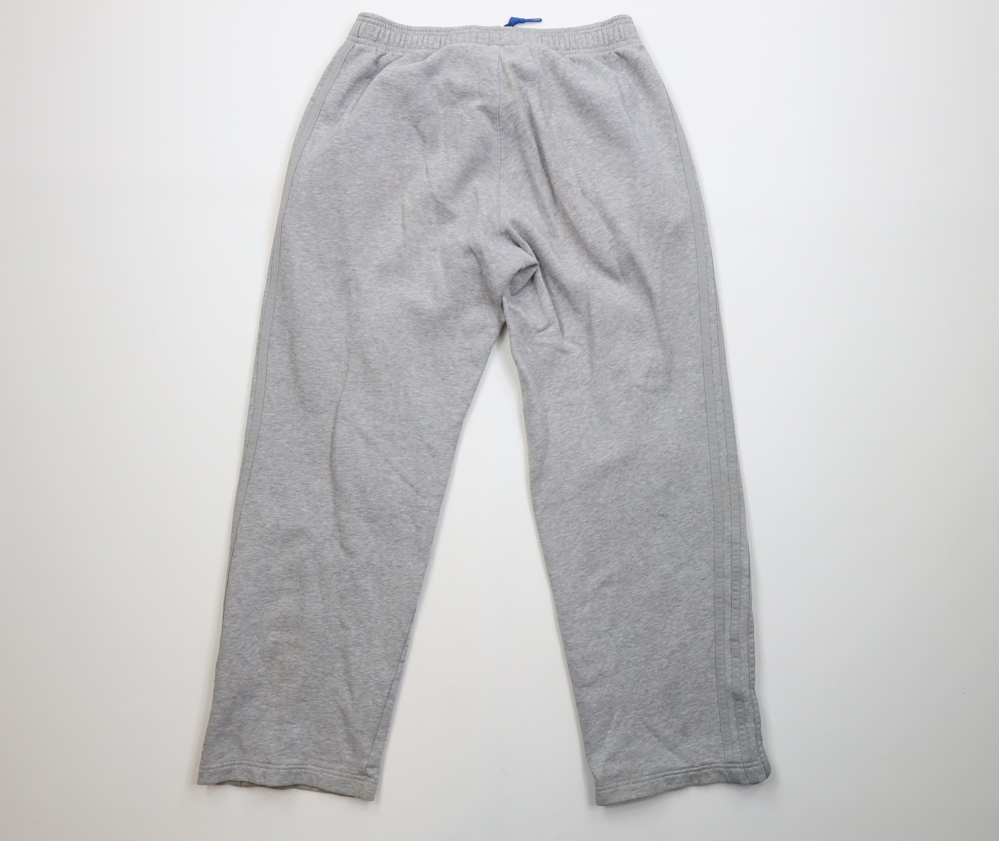 Adidas Vintage Y2K Adidas Spell Out Striped Wide Leg Sweatpants Size US 32 / EU 48 - 12 Thumbnail