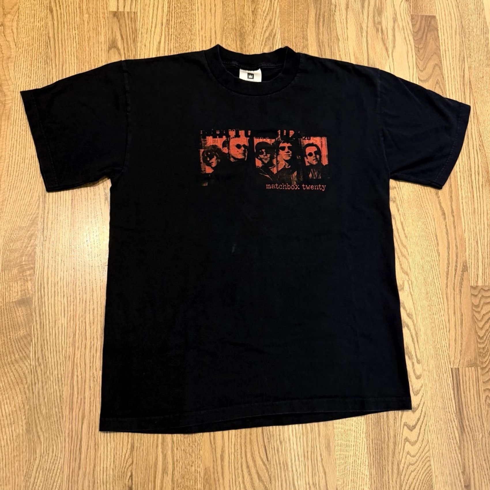 Vintage VINTAGE Winterland Matchbox Twenty Mad Season Tour 2001 T Shirt Mens Large Black Crew Neck Graphic Print Band Concert Mens Size US L / EU 52-54 / 3 - 2 Thumbnail
