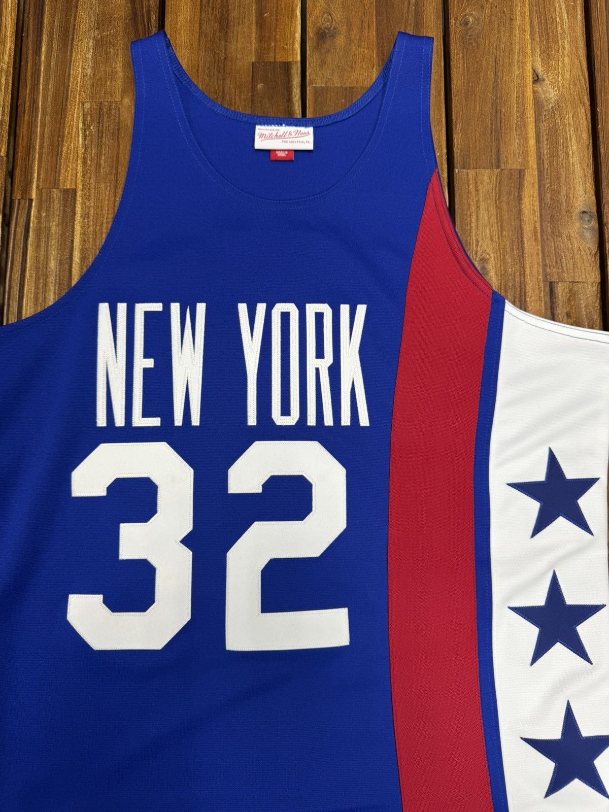 Mitchell & Ness Julius Erving 1973-74 Authentic Jersey New York Nets #32 M&N Size US M / EU 48-50 / 2 - 3 Thumbnail