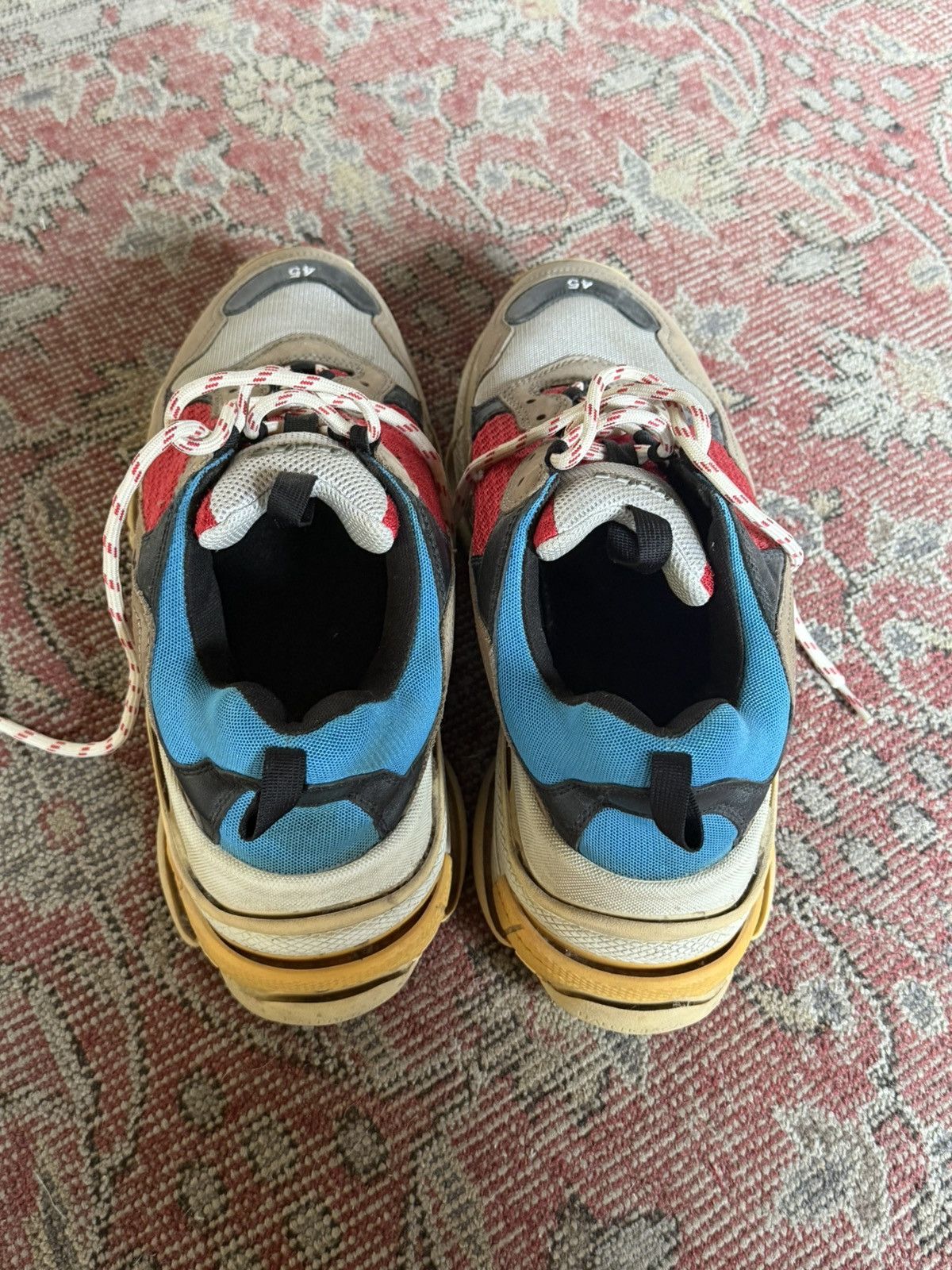Balenciaga Balenciaga triple s sneaker size 45 Size US 12 / EU 45 - 3 Thumbnail