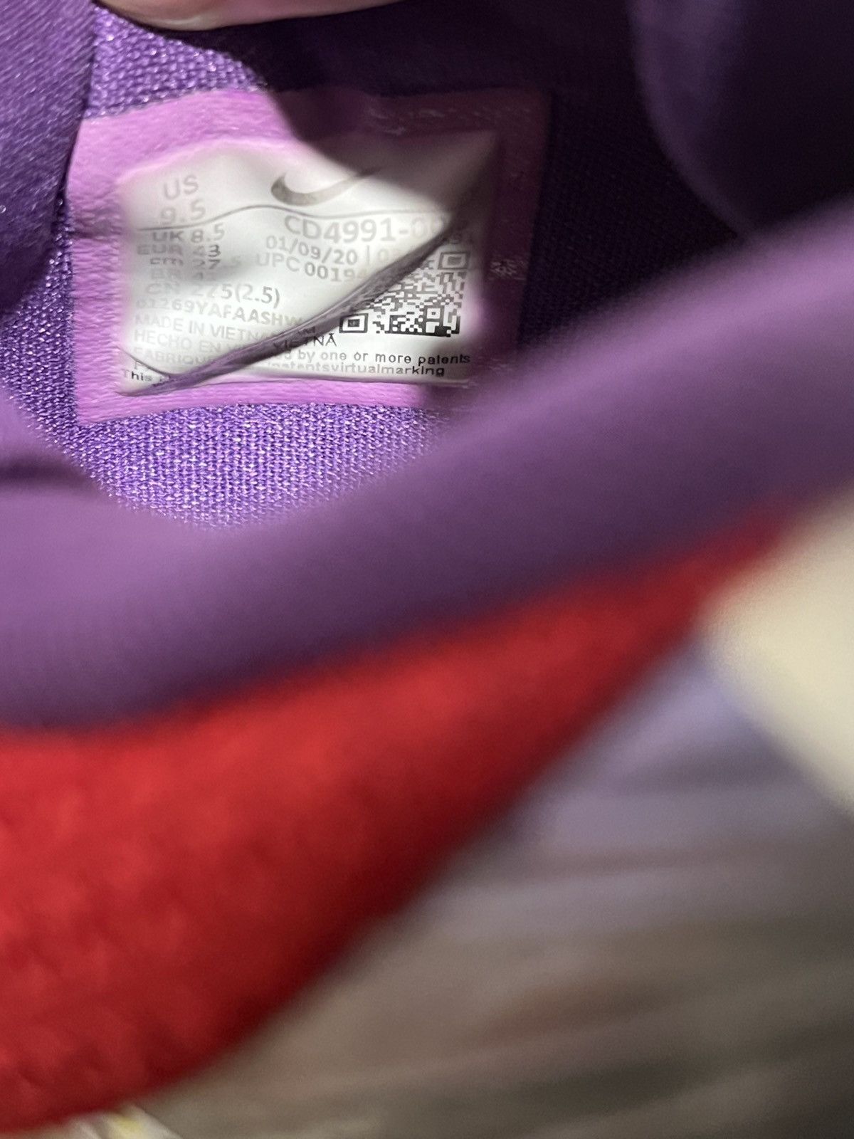Nike Kobe 5 PJ Tucker Size US 9.5 / EU 42-43 - 9 Thumbnail