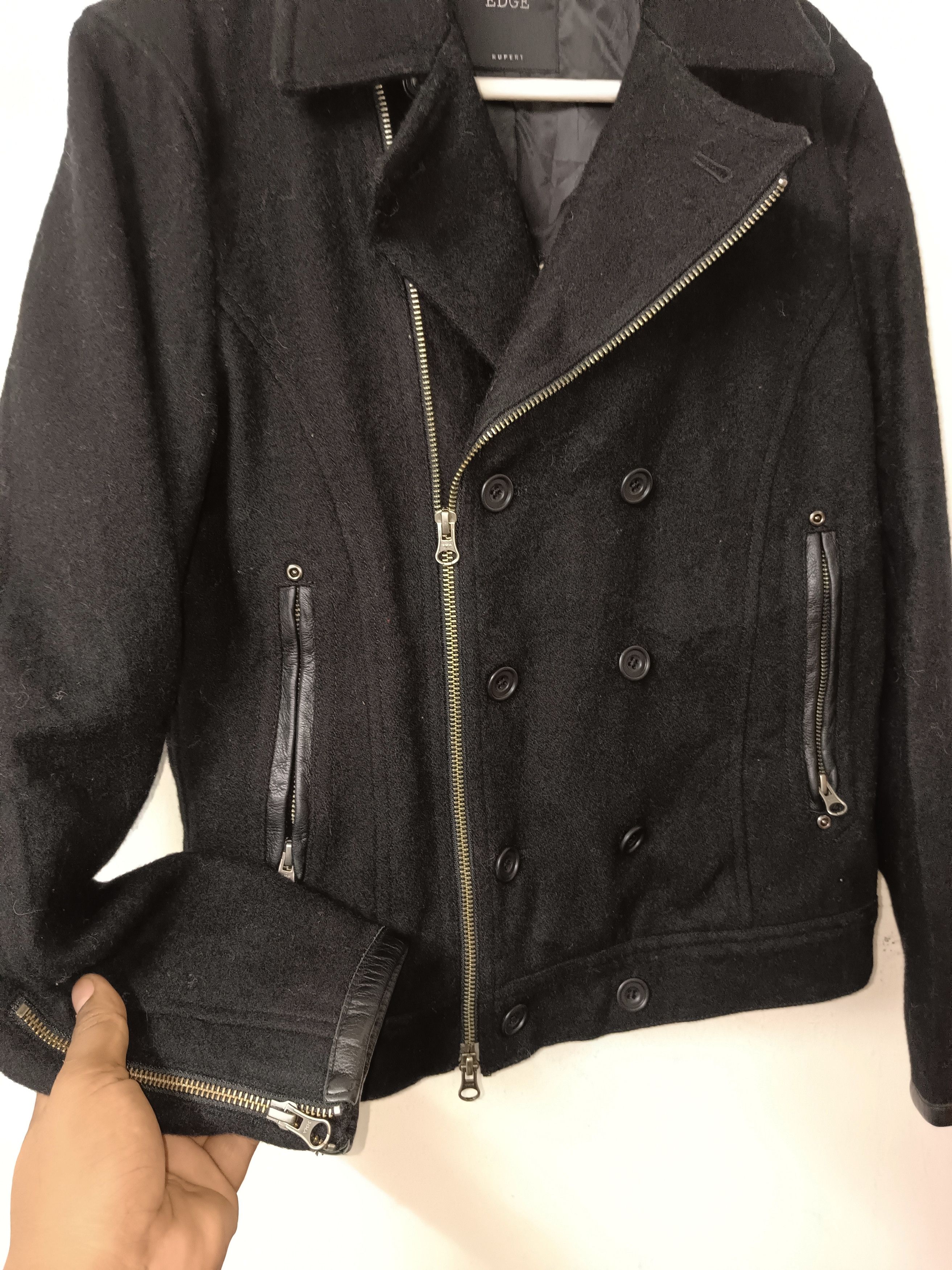 Vintage Japanese Brand EDGE RUPERT Wool Jacket Size US M / EU 48-50 / 2 - 3 Thumbnail