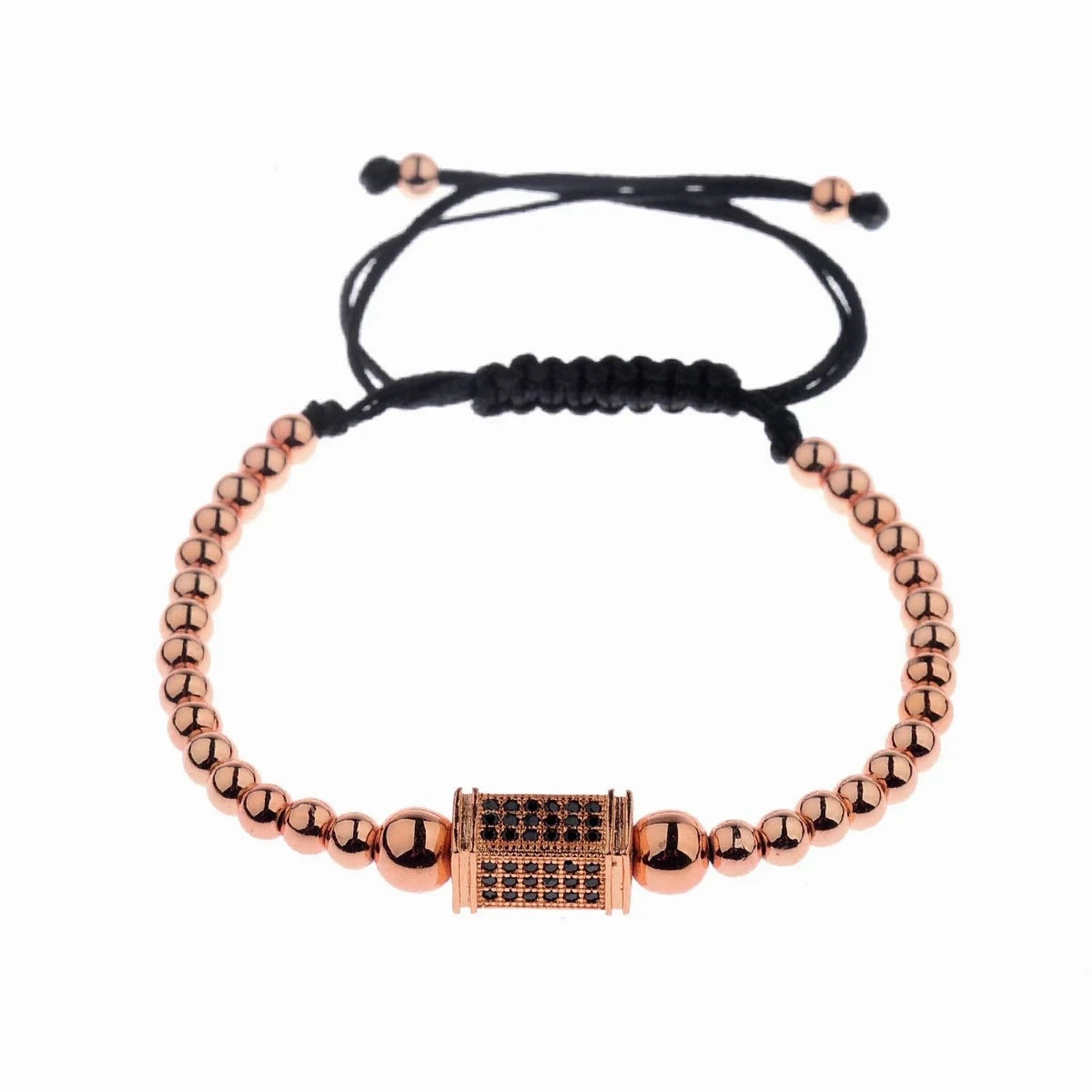 Jewelry 🔴 Bracelet - Rose Gold Pavé Size ONE SIZE - 1 Preview