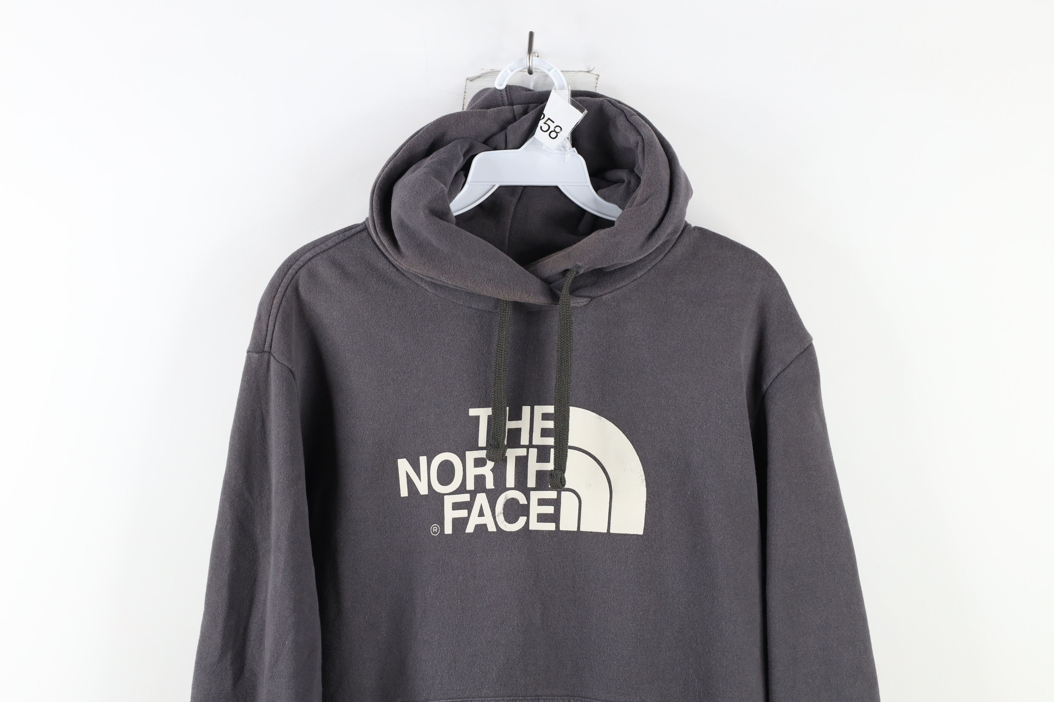 The North Face Vintage The North Face Spell Out Big Logo Hoodie Sweatshirt Size US M / EU 48-50 / 2 - 2 Thumbnail