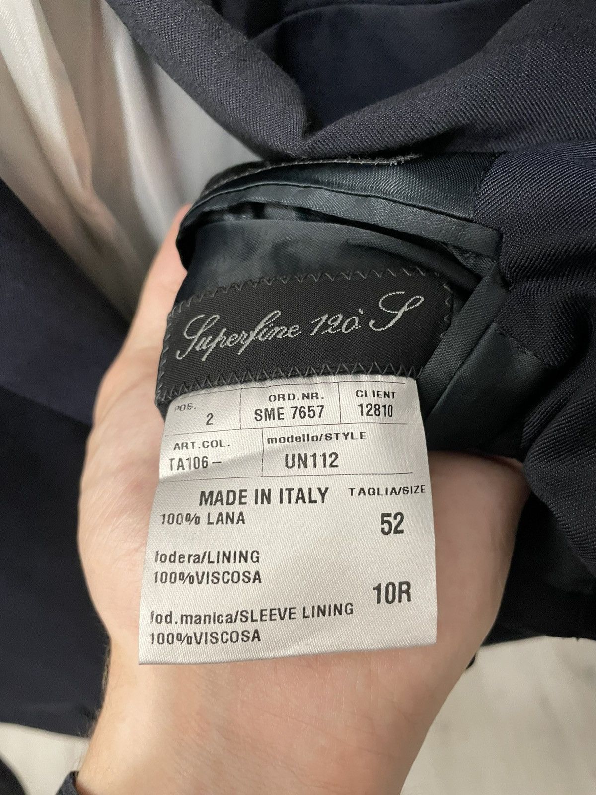 Emanuel Ungaro Marynarka Emanuel Ungaro meska granatowa Size 52R - 5 Thumbnail