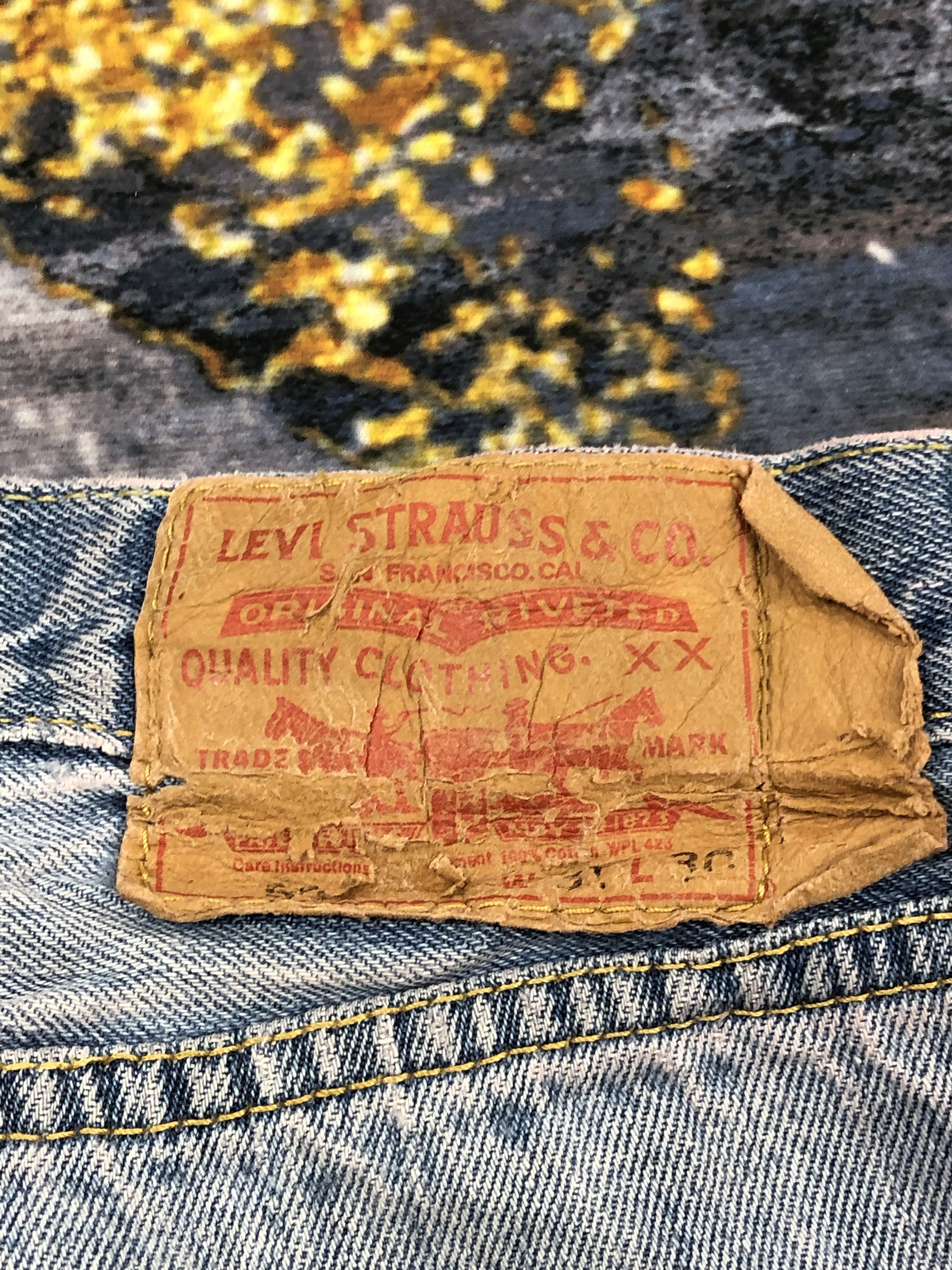 Levi's Vintage Levis 501 Faded Blue Jeans DPP0092 Size US 32 / EU 48 - 5 Thumbnail