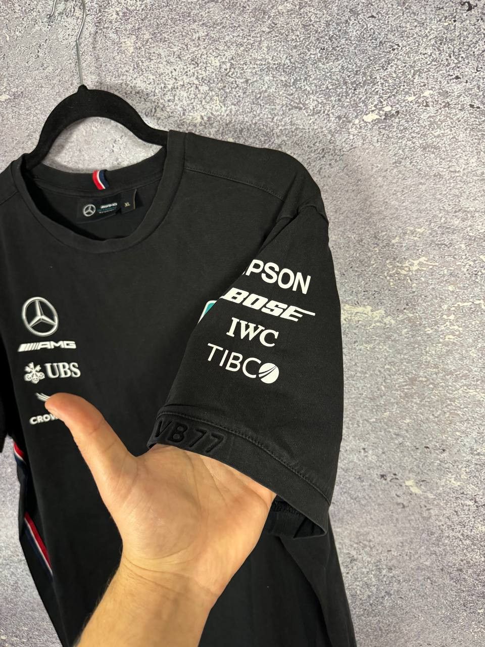 Formula 1 × Mercedes-Benz Petronas AMG Mercedes-Benz Racing Team Formula 1 T-Shirt Size US XL / EU 56 / 4 - 7 Thumbnail