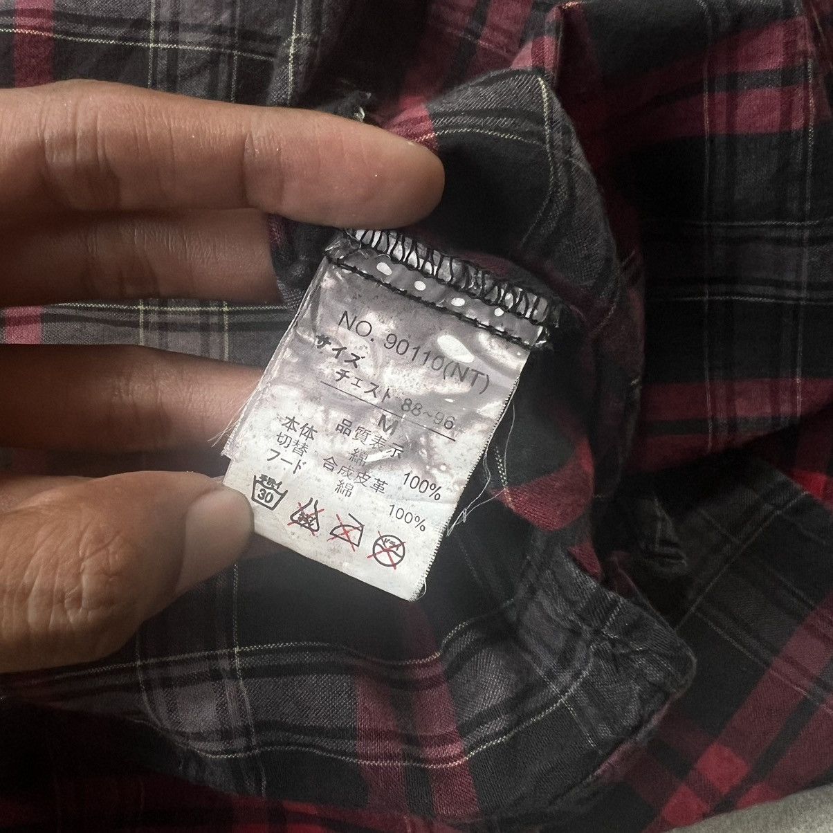 If Six Was Nine 2000’s In The Attic Vkei Stylr Flannel Shirt Size US M / EU 48-50 / 2 - 8 Thumbnail