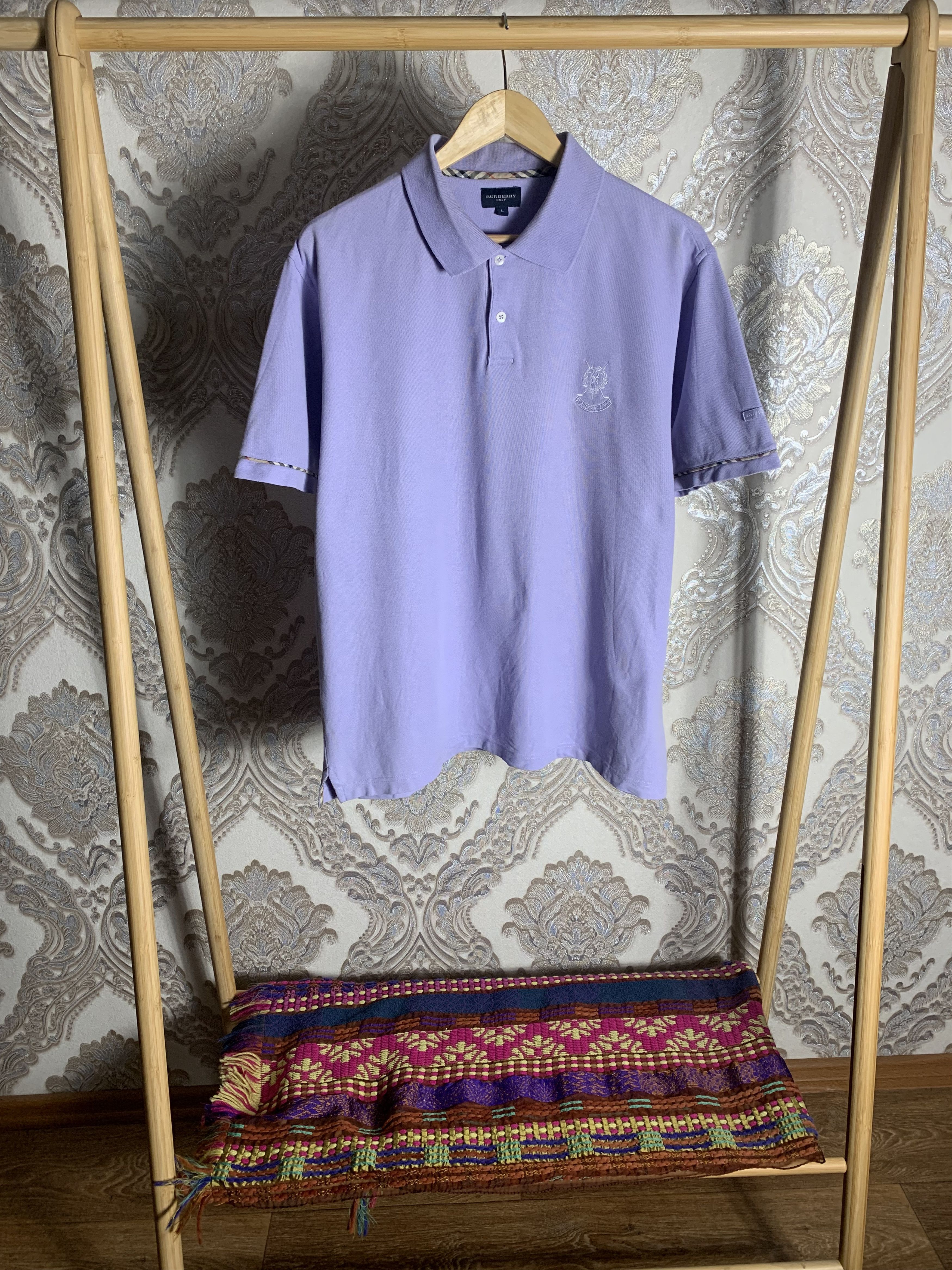 Burberry VINTAGE BURBERRY LONDON GOLF CLASSIC DESIGNER POLO CASUAL Size US L / EU 52-54 / 3 - 2 Thumbnail